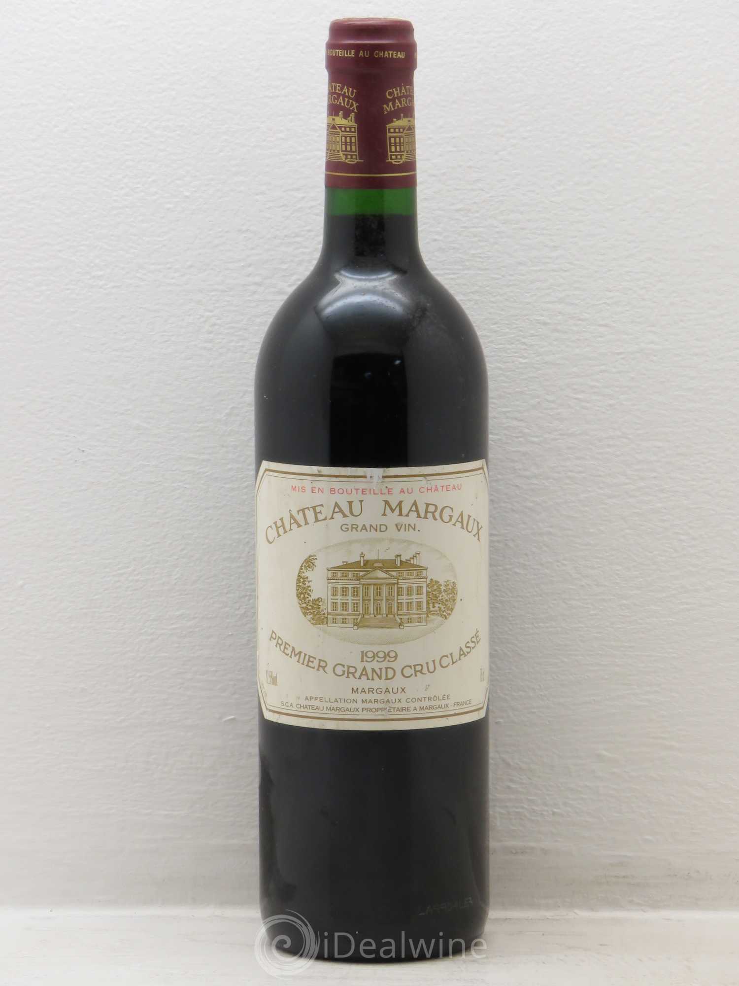 Château Margaux 1er Grand Cru Classé 1999 - Lot de 1 bouteille - 0