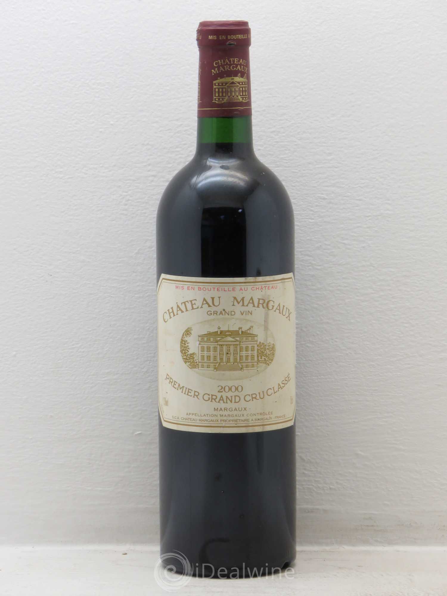 Château Margaux 1er Grand Cru Classé 2000 - Lot de 1 bouteille - 0