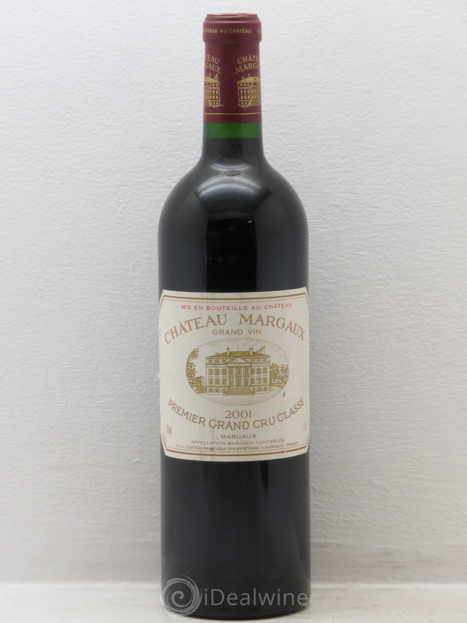Château Margaux 1er Grand Cru Classé 2001 - Lot de 1 bouteille - 0
