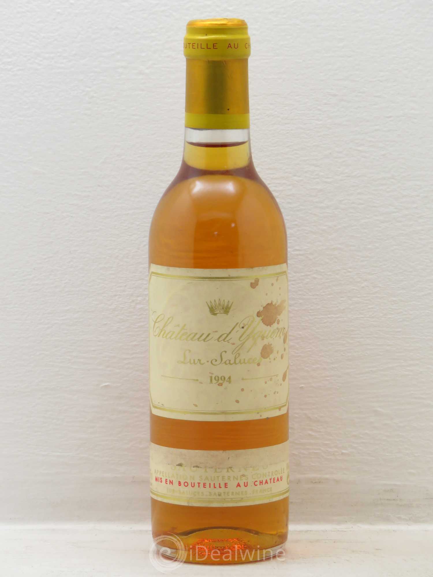 Château d' Yquem 1er Cru Classé Supérieur 1994 - Lotto di 1 mezza bottiglia - 0