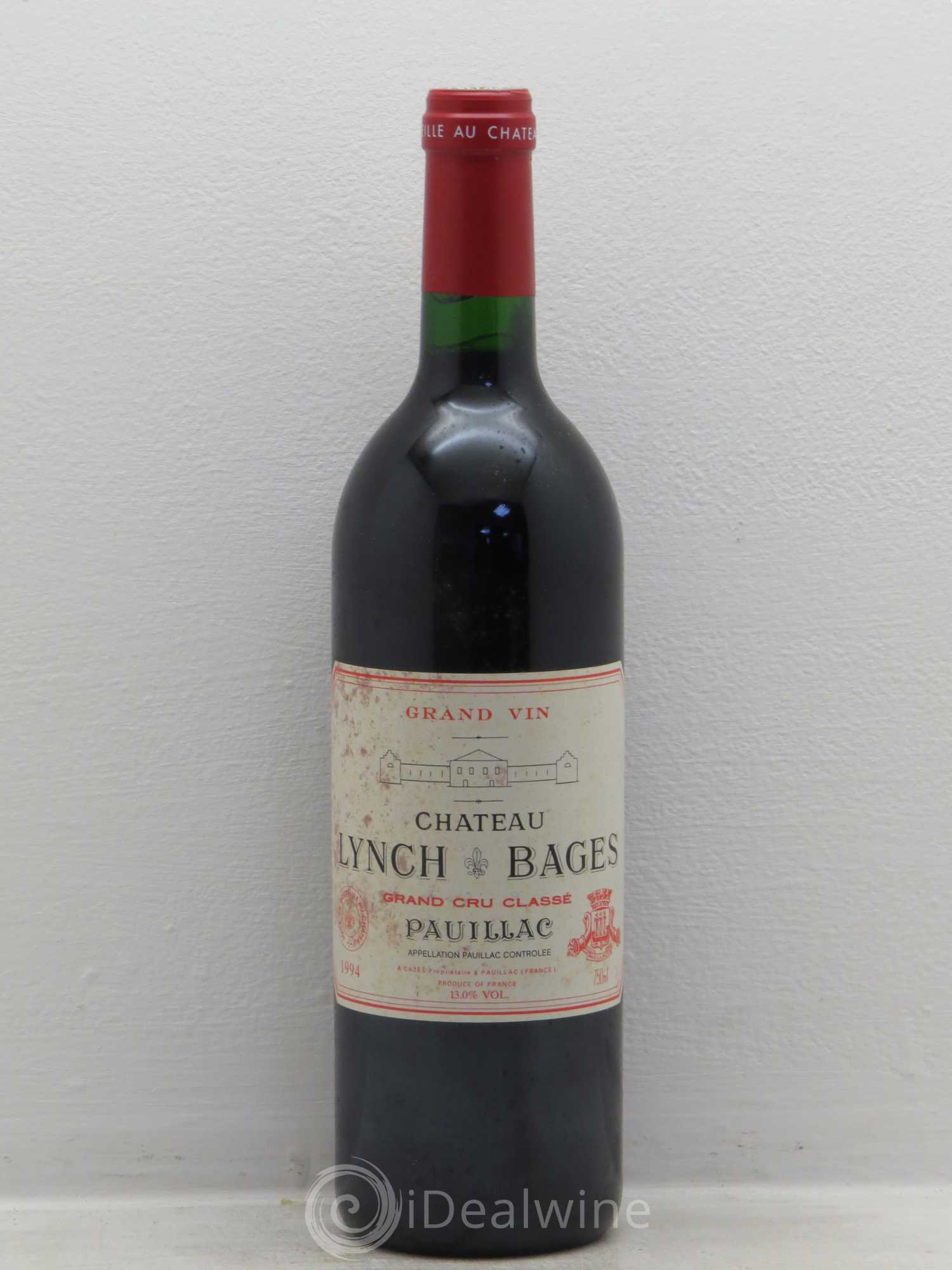 Château Lynch Bages 5ème Grand Cru Classé 1994 - Lot de 1 bouteille - 0