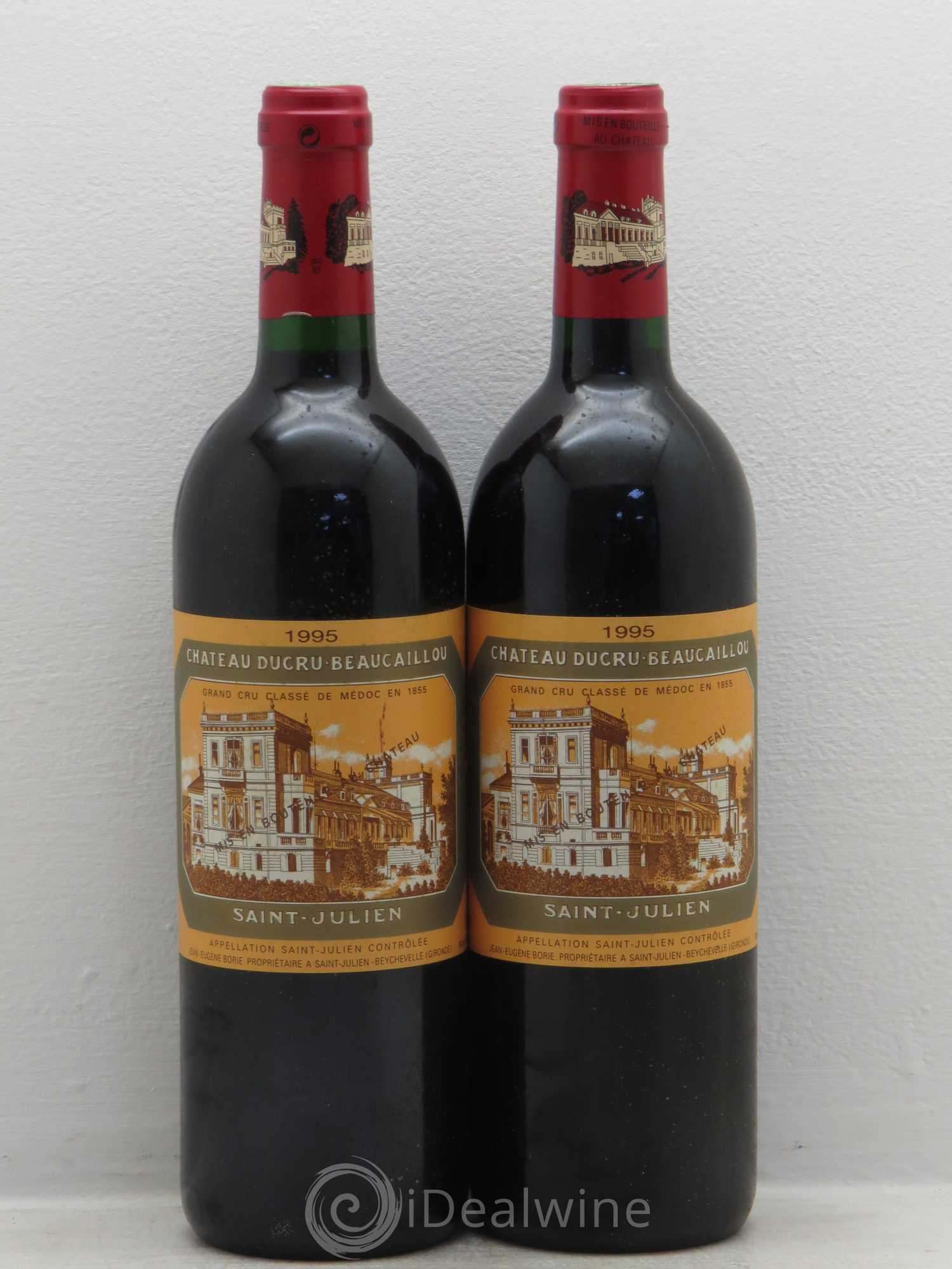 Château Ducru Beaucaillou 2ème Grand Cru Classé 1995 - Lot de 2 bouteilles - 0