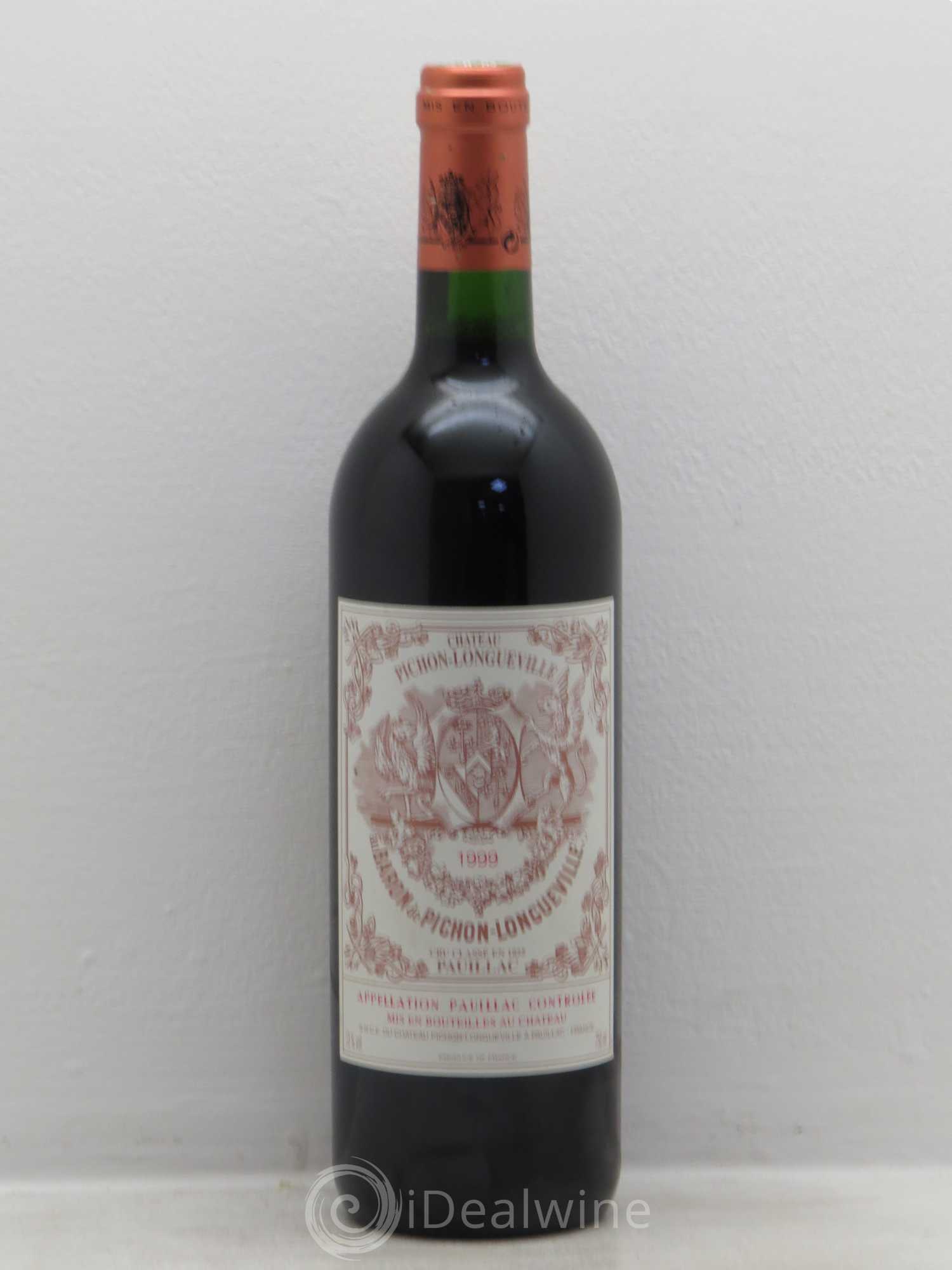 Pichon Longueville Baron 2ème Grand Cru Classé 1999 - Lot de 1 bouteille - 0