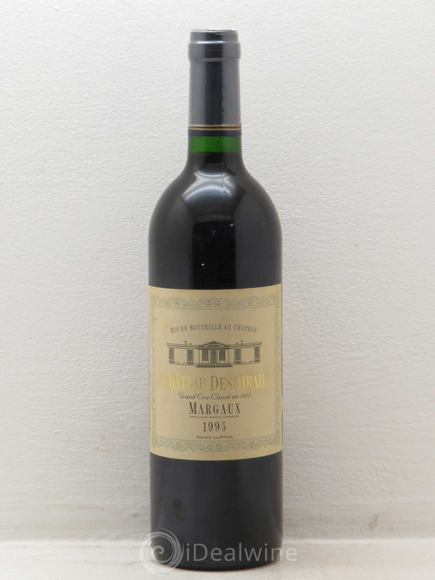 Château Desmirail 3ème Grand Cru Classé 1995 - Lot de 1 bouteille - 0