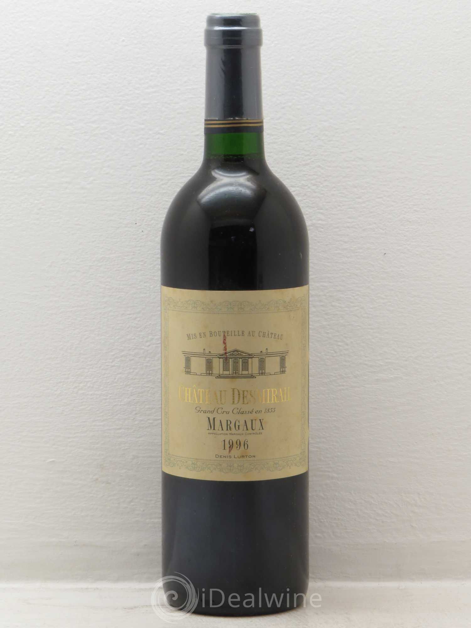 Château Desmirail 3ème Grand Cru Classé 1996 - Lot de 1 bouteille - 0