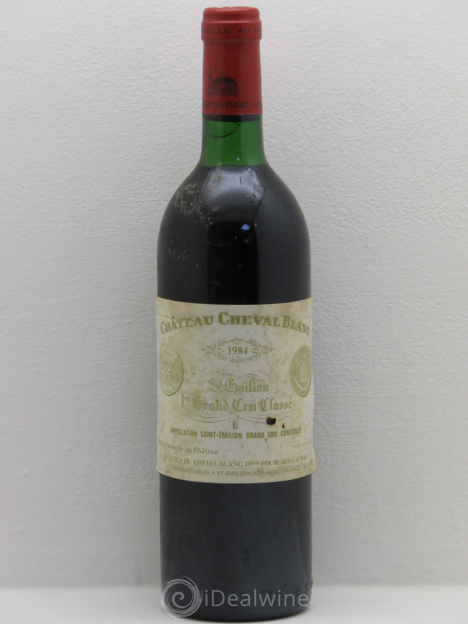 Château Cheval Blanc 1er Grand Cru Classé A 1984 - Lot de 1 bouteille - 0