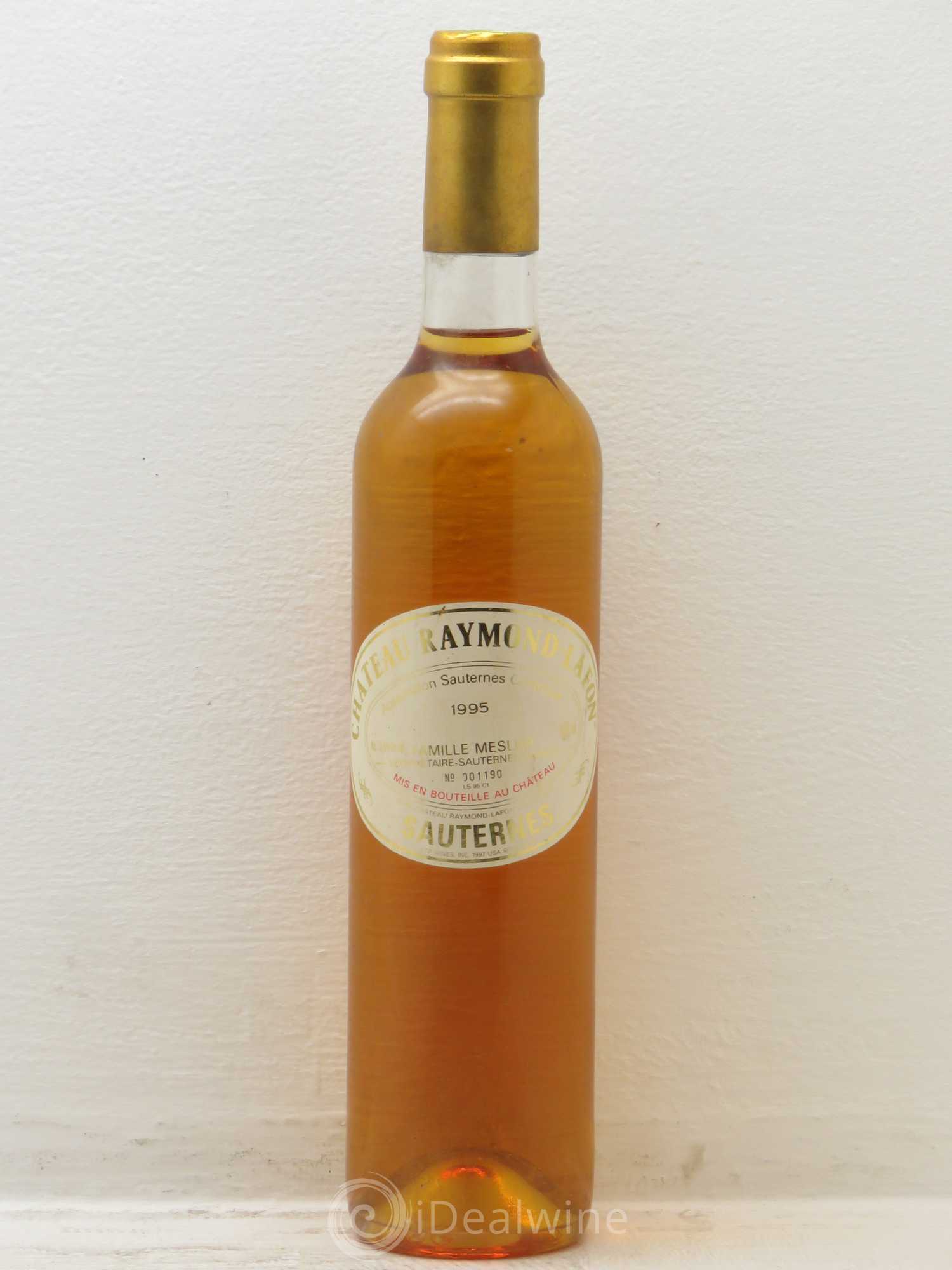Château Raymond Lafon 1995 - Lotto di 1 bottiglia - 0