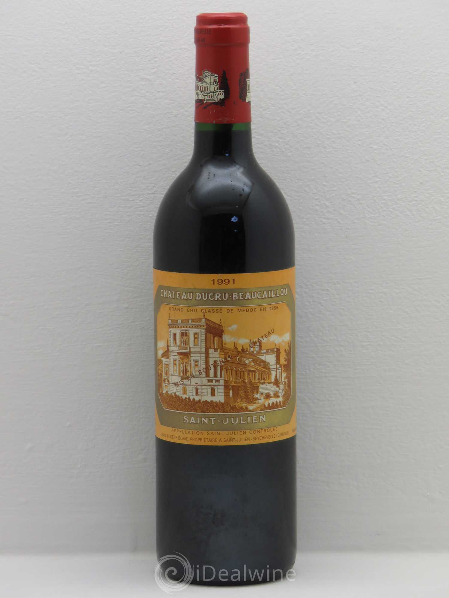 Château Ducru Beaucaillou 2ème Grand Cru Classé 1991 - Lot de 1 bouteille - 0