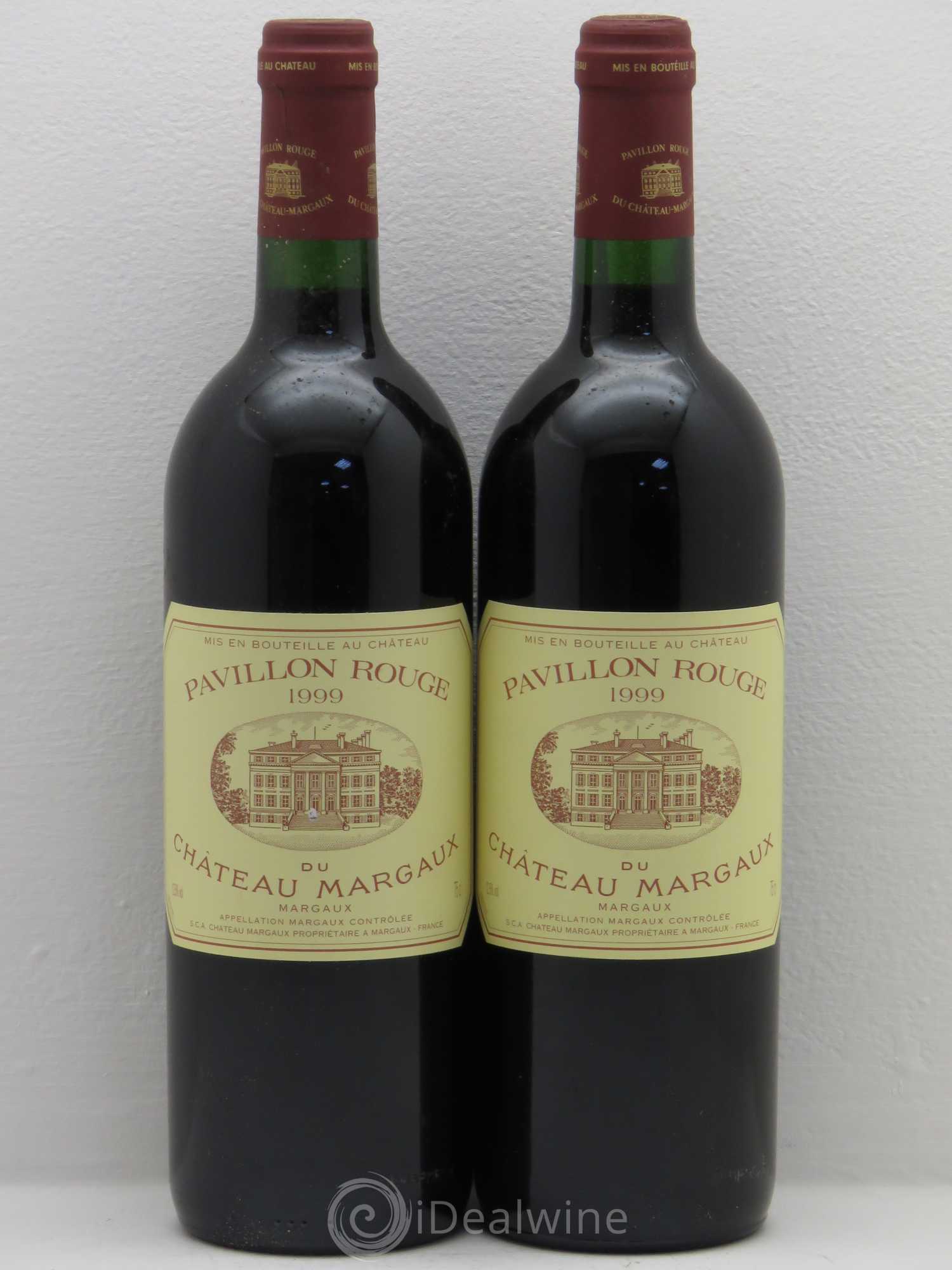 Pavillon Rouge du Château Margaux Second Vin 1999 - Lot de 2 bouteilles - 0