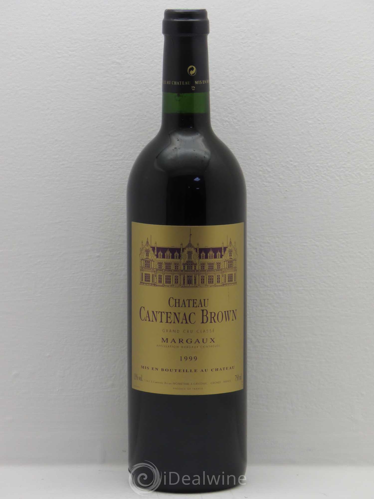 Château Cantenac Brown 3ème Grand Cru Classé 1999 - Lotto di 1 bottiglia - 0