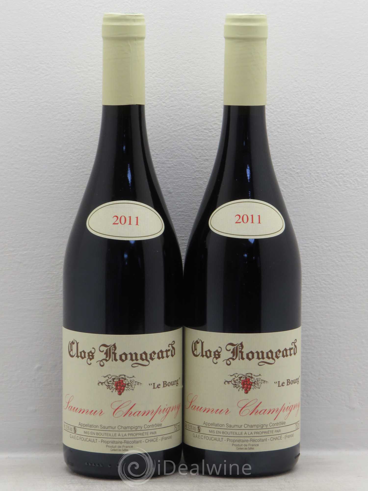 Saumur-Champigny Le Bourg Clos Rougeard 2011 - Lot de 2 bouteilles - 0
