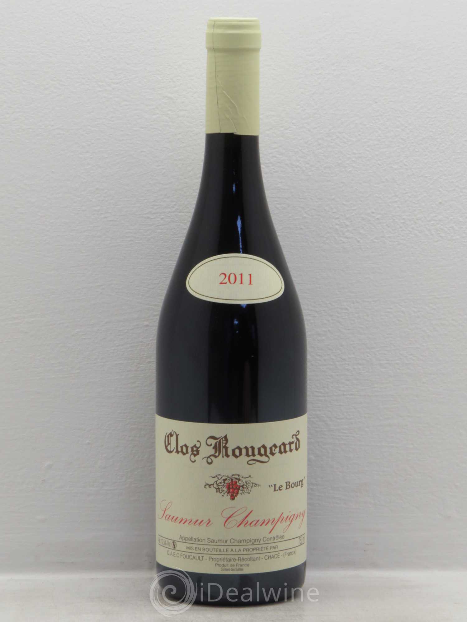 Saumur-Champigny Le Bourg Clos Rougeard 2011 - Lot de 1 bouteille - 0