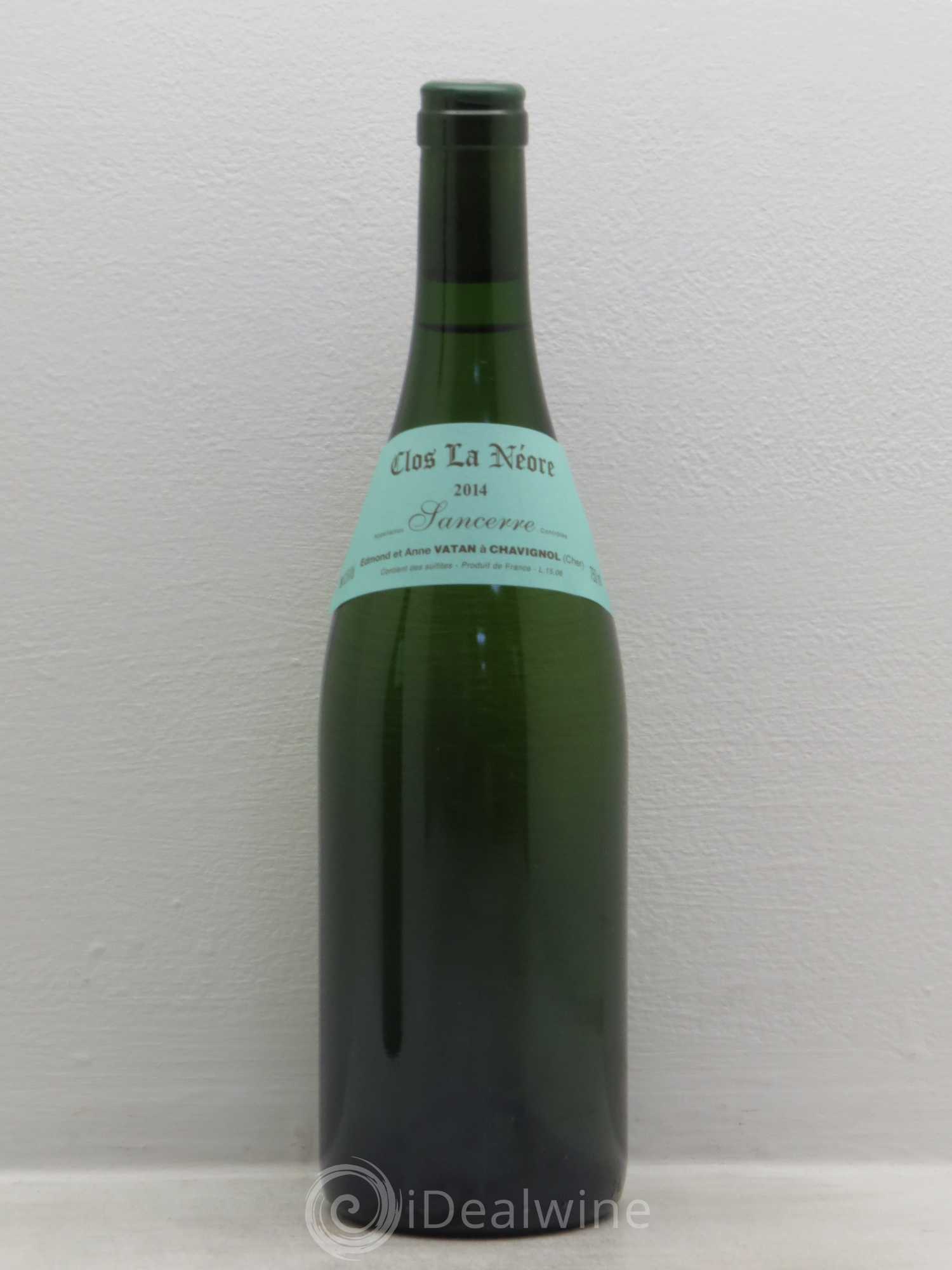 Sancerre Clos la Neore Edmond Vatan 2014 - Lot de 1 bouteille - 0