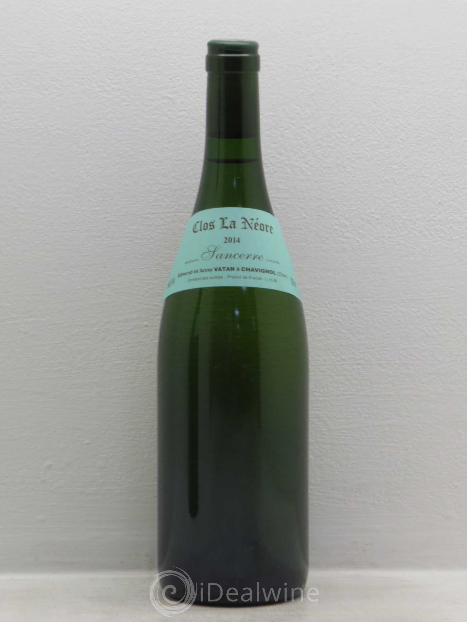 Sancerre Clos la Neore Edmond Vatan 2014 - Lot de 1 bouteille - 0