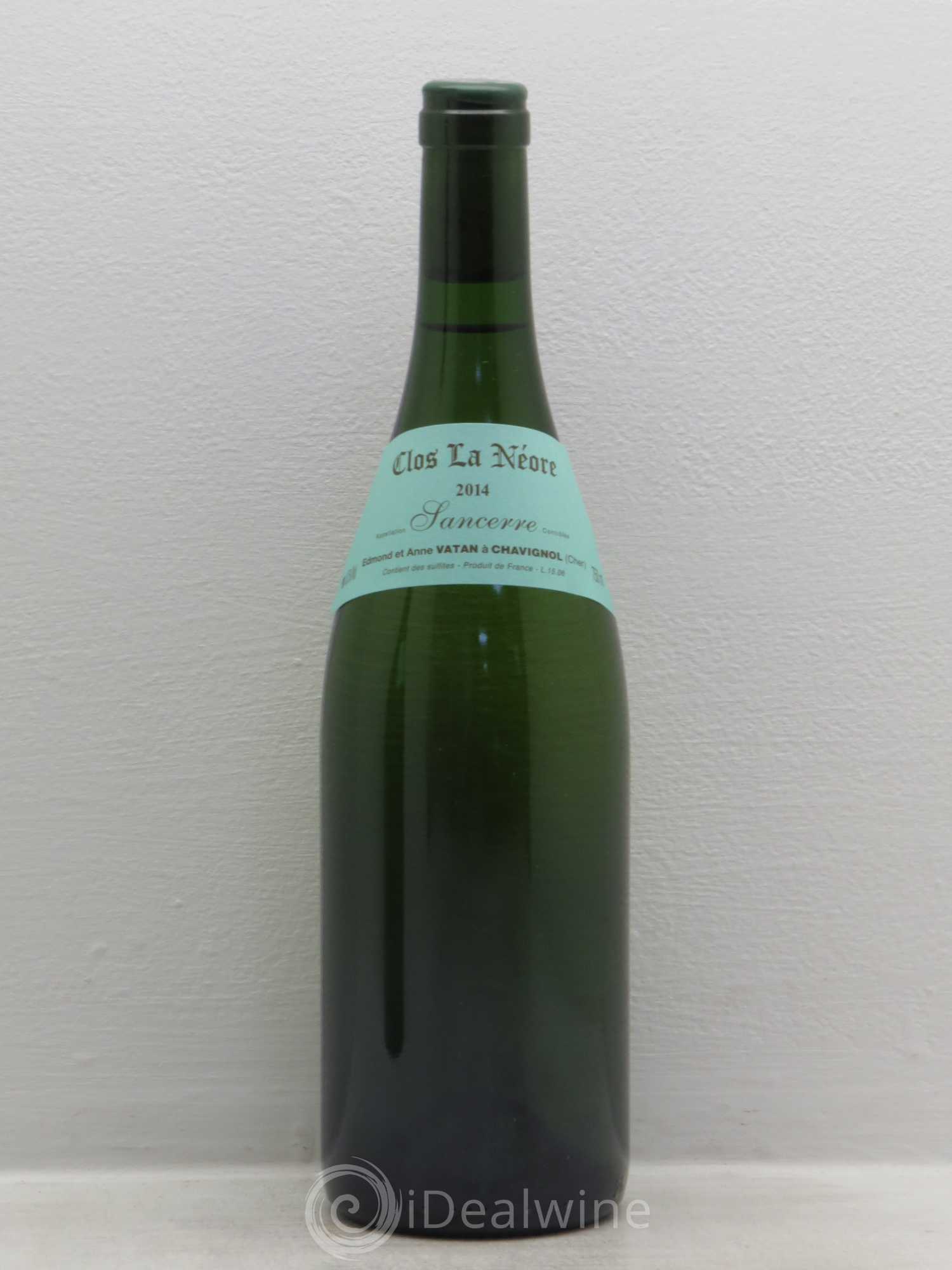 Sancerre Clos la Neore Edmond Vatan 2014 - Lot de 1 bouteille - 0
