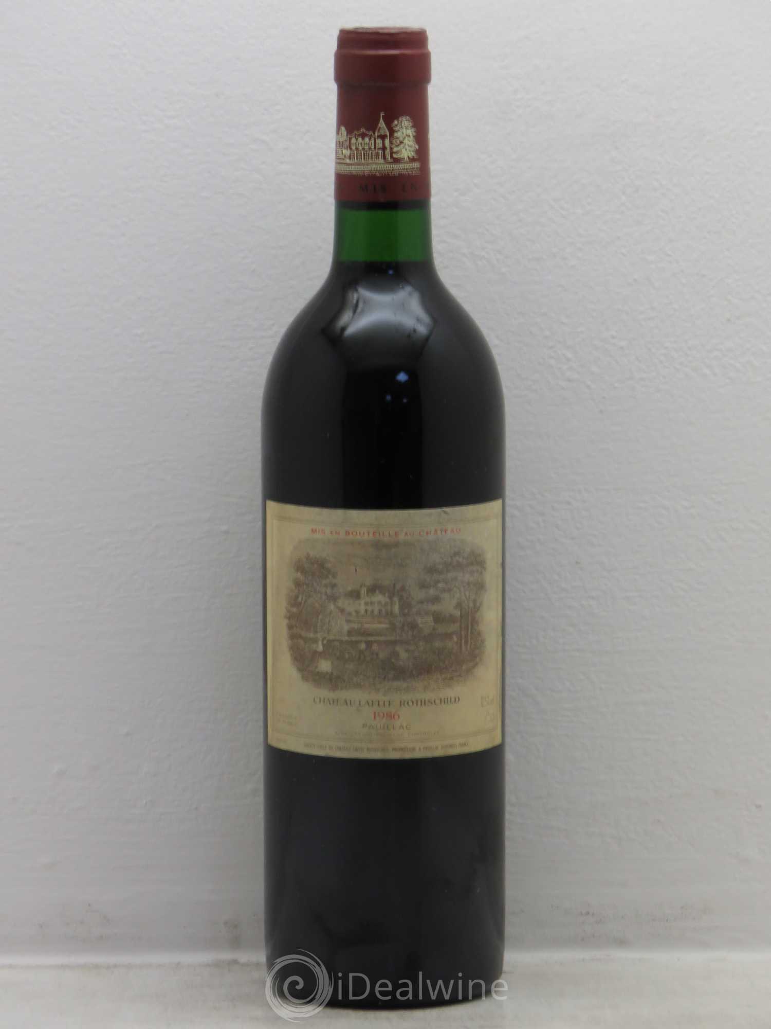 Château Lafite Rothschild 1er Grand Cru Classé 1986 - Lot de 1 bouteille - 0