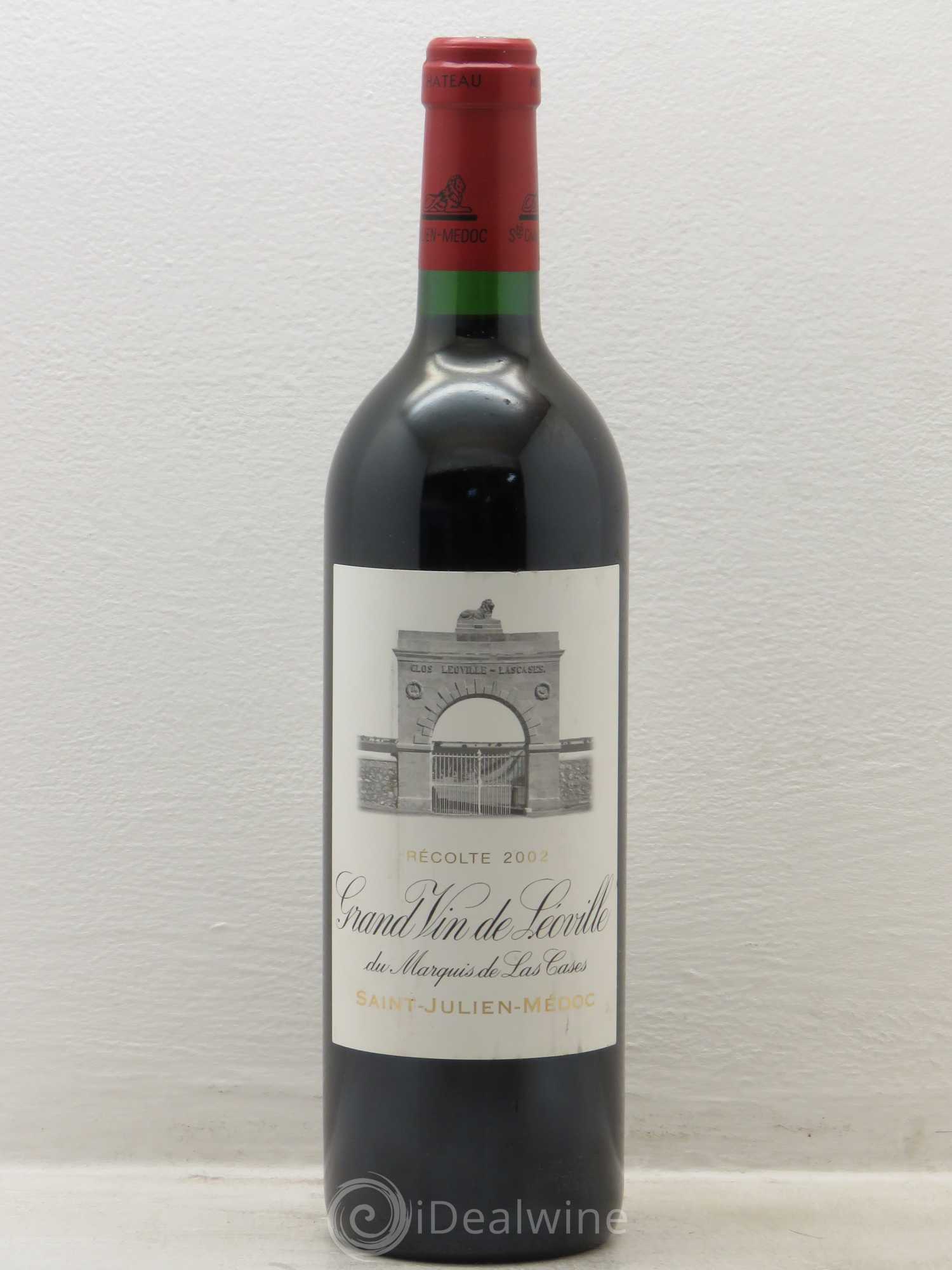 Château Léoville Las Cases 2ème Grand Cru Classé 2002 - Lot de 1 bouteille - 0