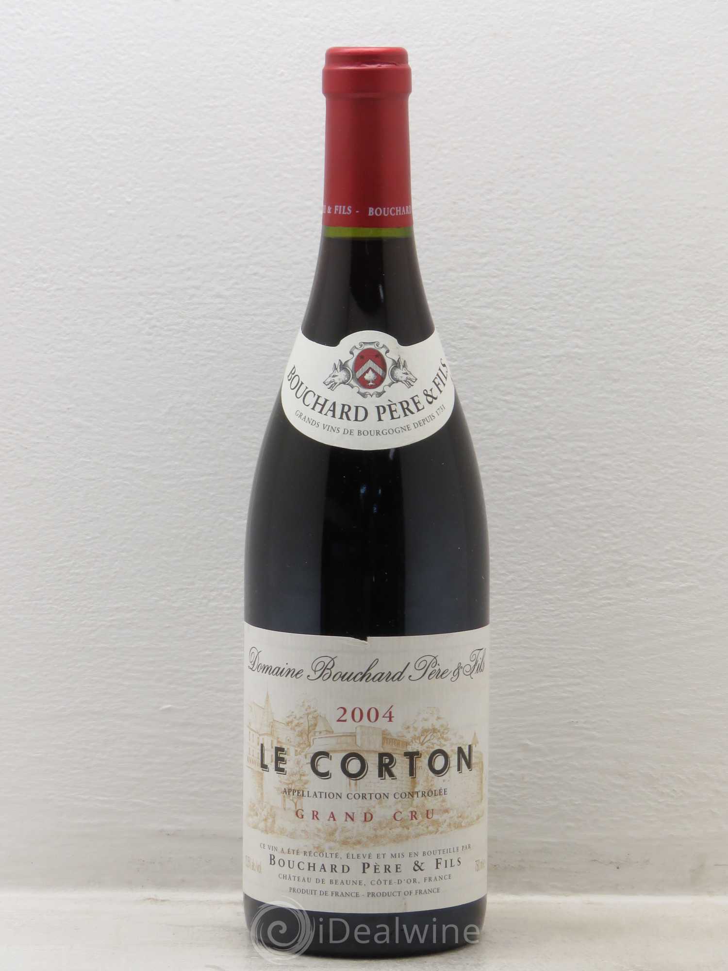 Corton Grand Cru Le Corton Bouchard Père & Fils 2004 - Lot de 1 bouteille - 0