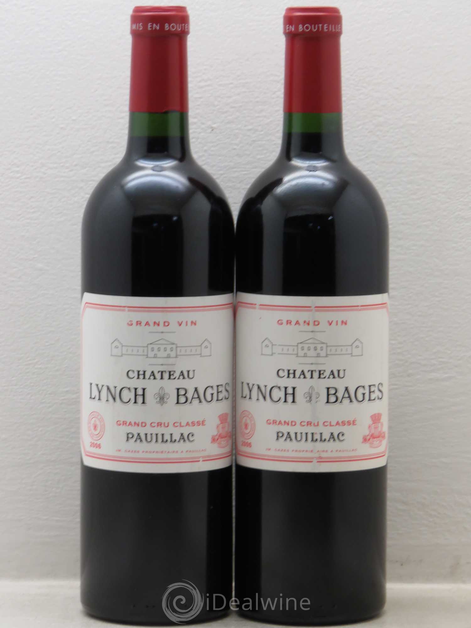 Château Lynch Bages 5ème Grand Cru Classé 2006 - Lot de 2 bouteilles - 0
