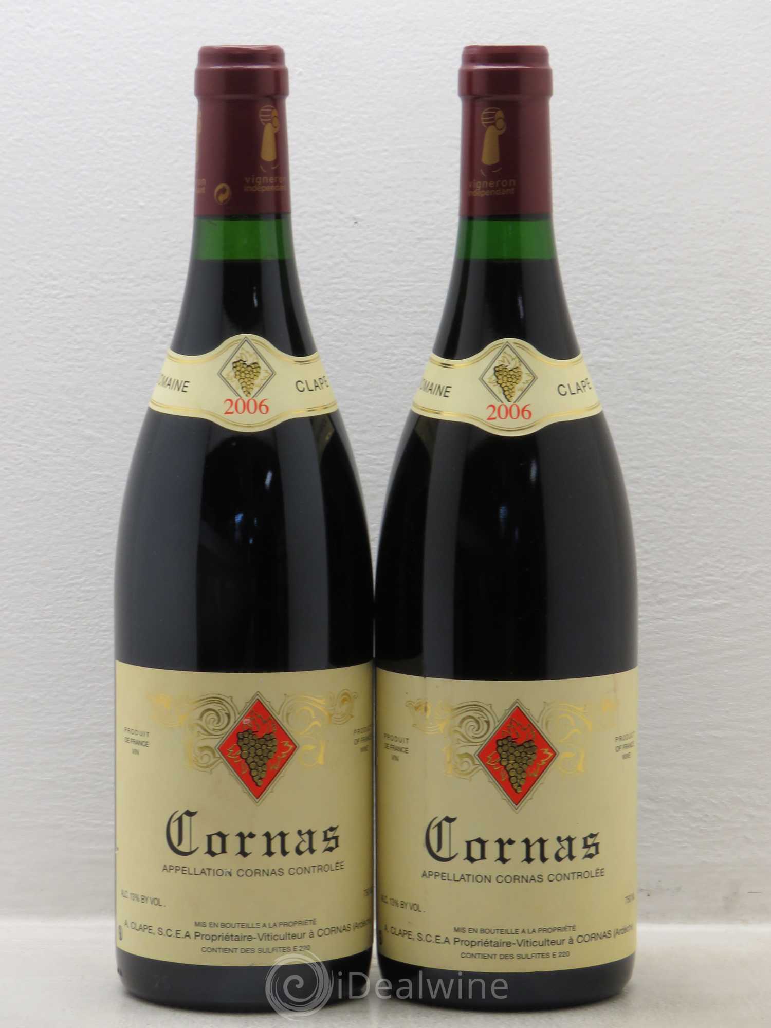 Cornas Auguste Clape 2006 - Lot de 2 bouteilles - 0