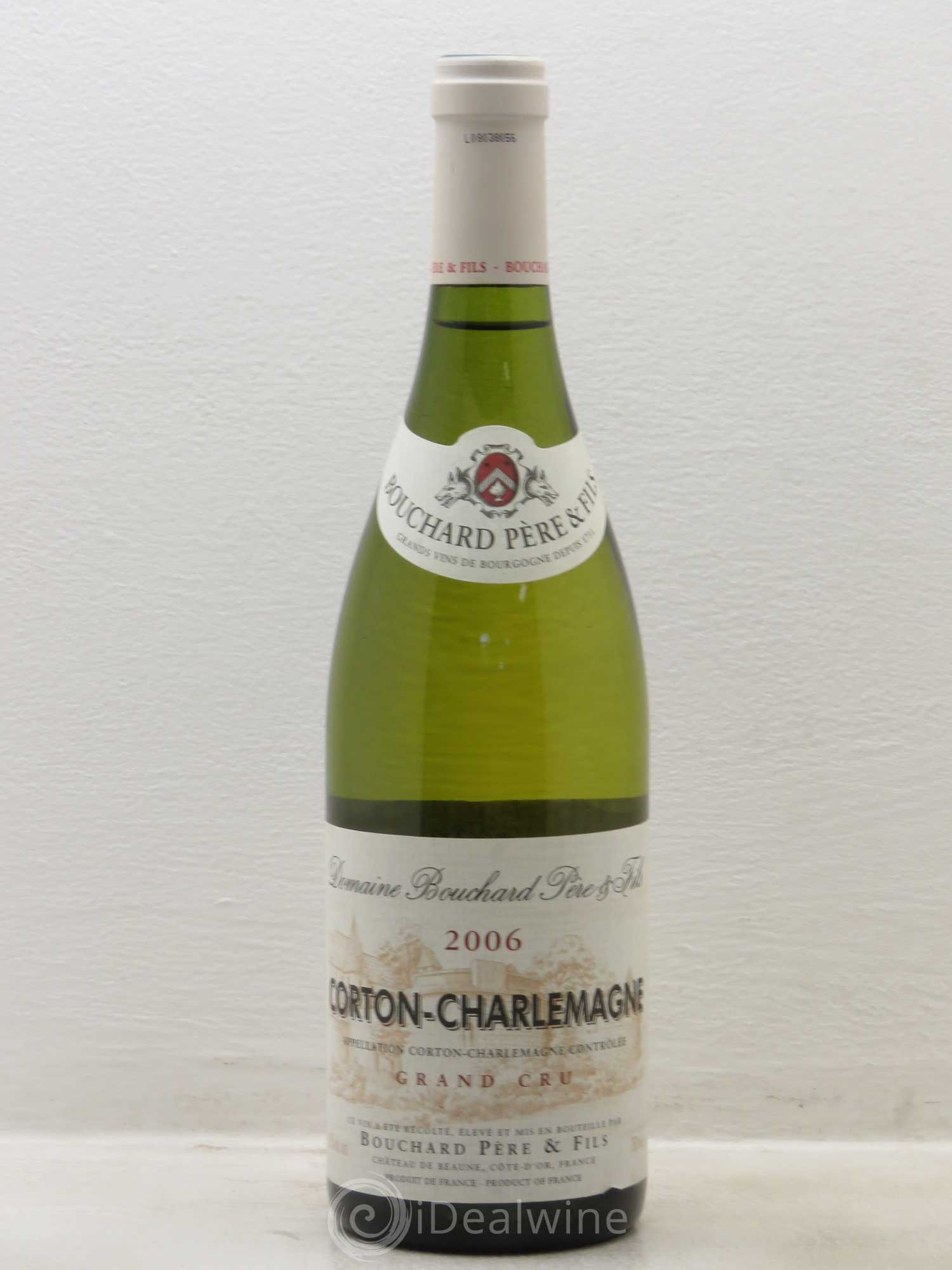 Corton-Charlemagne Grand Cru Bouchard Père & Fils 2006 - Lot de 1 bouteille - 0