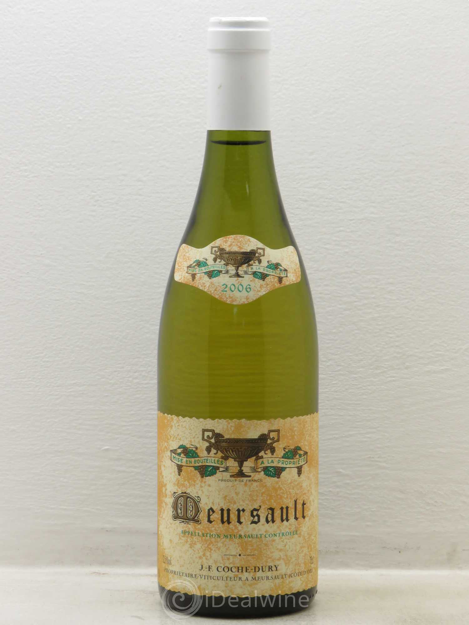 Meursault Coche Dury (Domaine) 2006 - Lot de 1 bouteille - 0