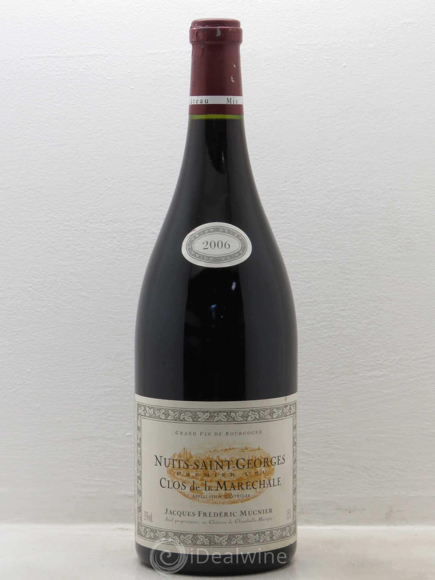 Nuits-Saint-Georges 1er Cru Clos de La Maréchale Jacques-Frédéric Mugnier 2006 - Lot de 1 magnum - 0