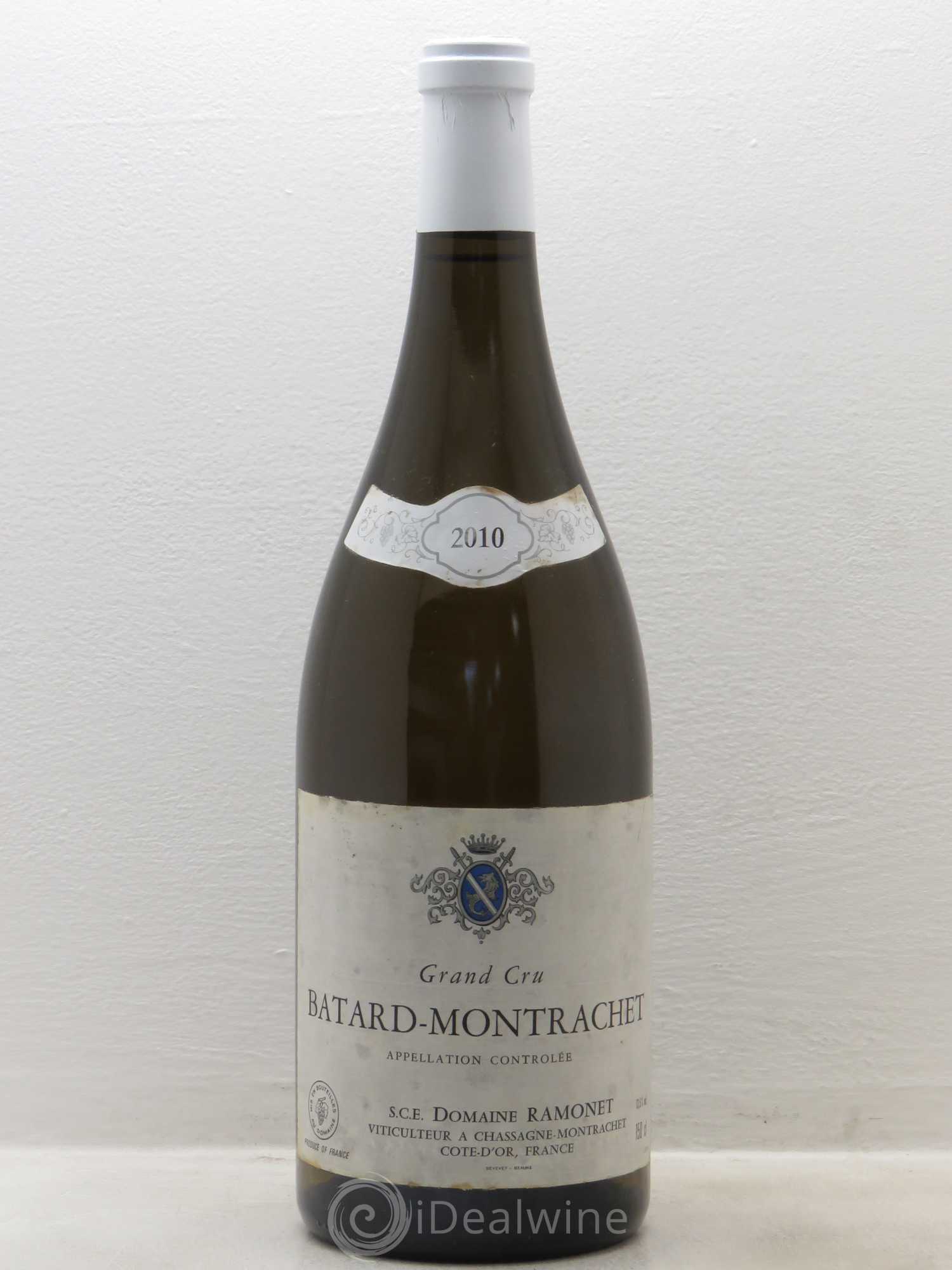 Bâtard-Montrachet Grand Cru Ramonet (Domaine) 2010 - Posten von 1 Magnum - 0