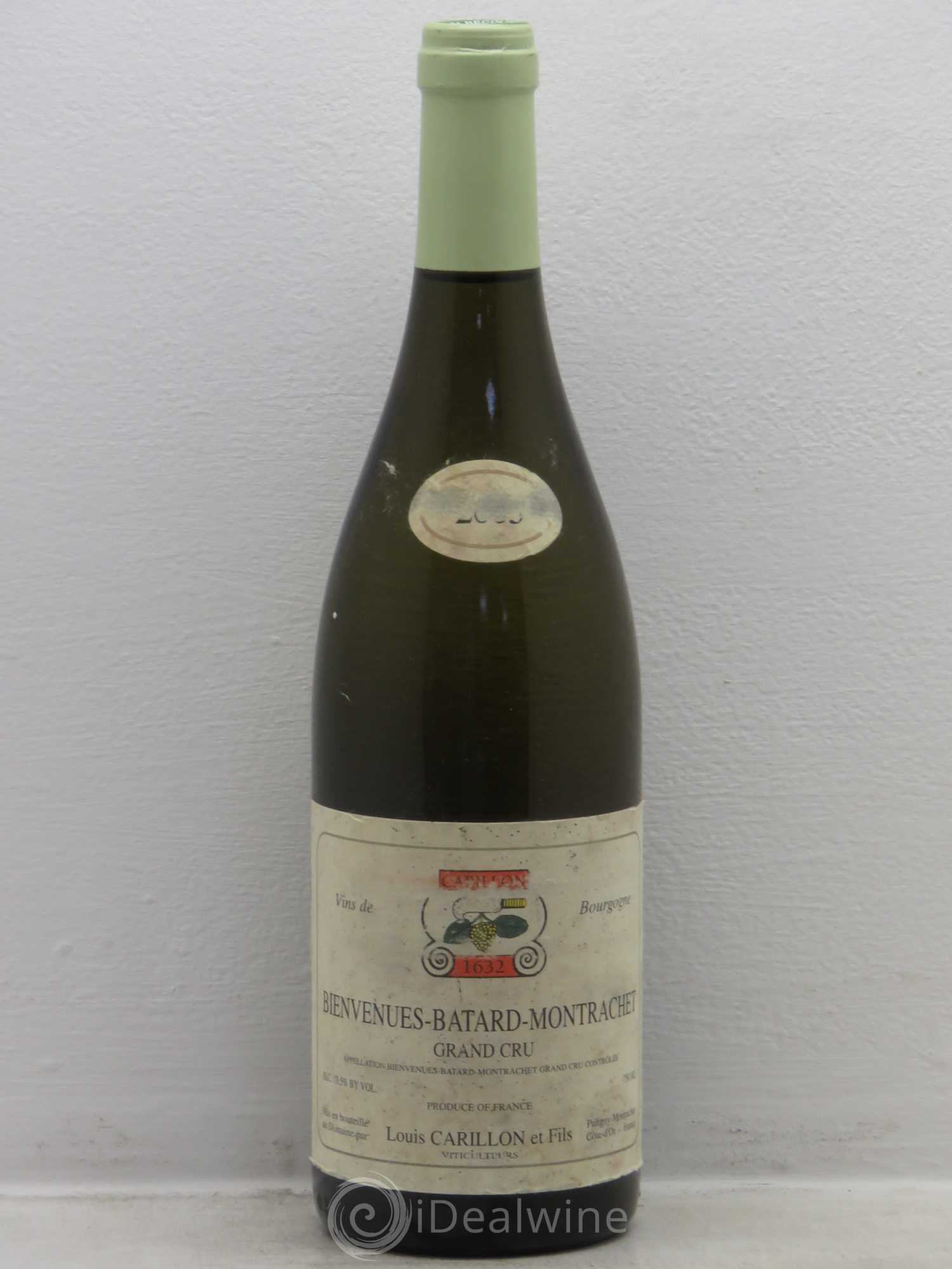 Bienvenues-Bâtard-Montrachet Grand Cru Louis Carillon & Fils 2005 - Lot de 1 bouteille - 0