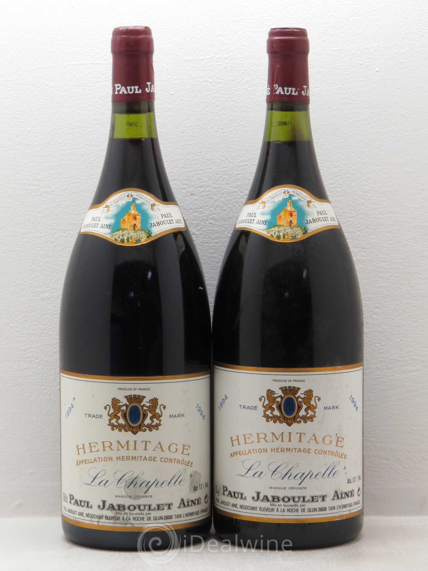 Hermitage La Chapelle Paul Jaboulet Ainé 1994 - Lot de 2 magnums - 0