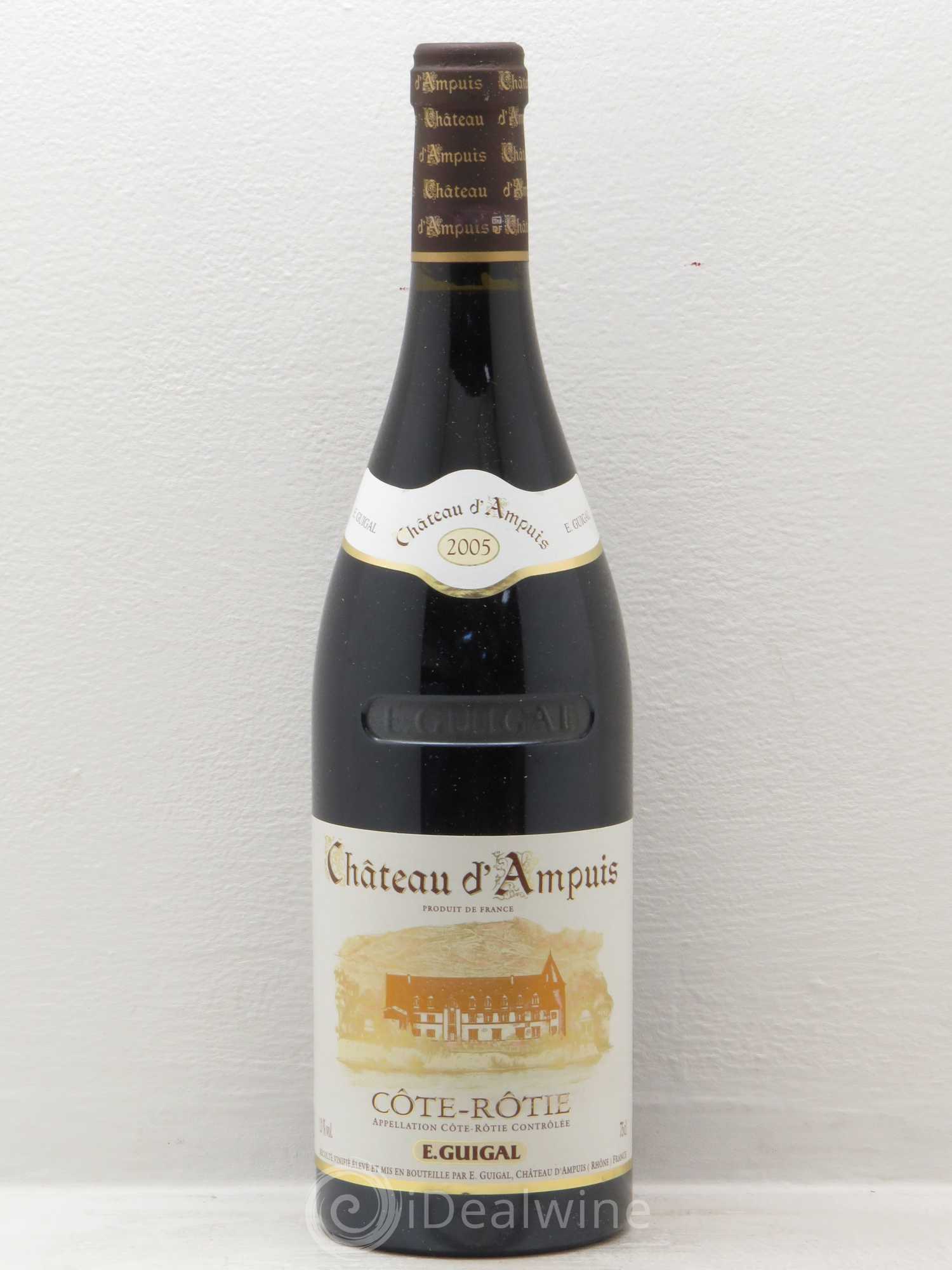 Côte-Rôtie Château d'Ampuis Guigal 2005 - Lot de 6 bouteilles - 0