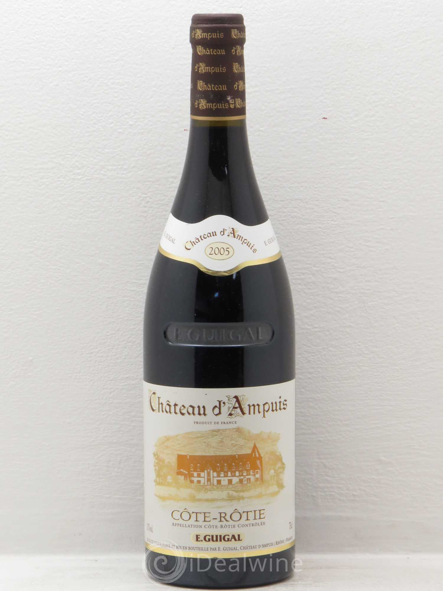 Côte-Rôtie Château d'Ampuis Guigal 2005 - Lot de 1 bouteille - 0