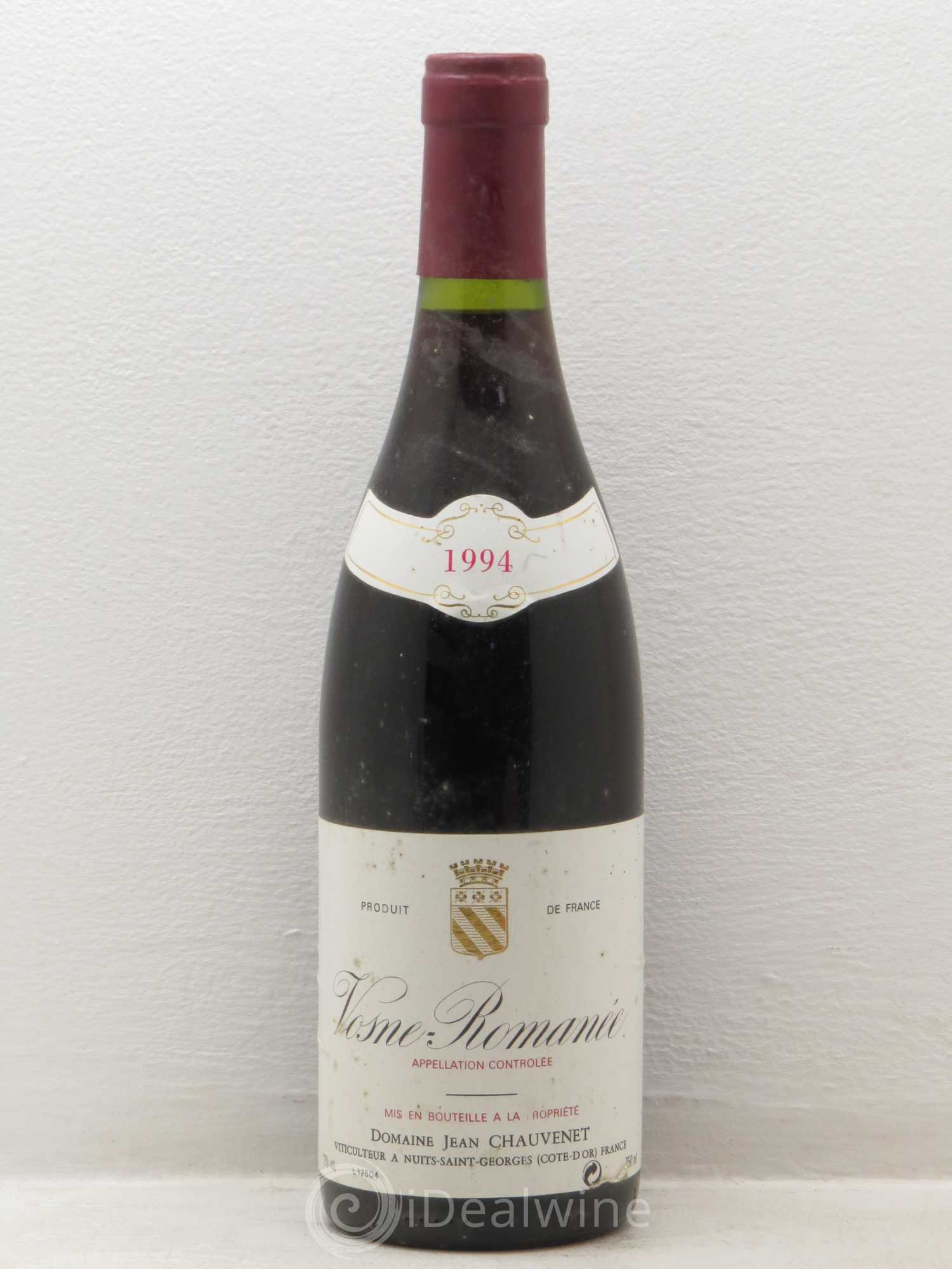 Vosne-Romanée Domaine Jean Chauvenet 1994 - Lot de 1 bouteille - 0