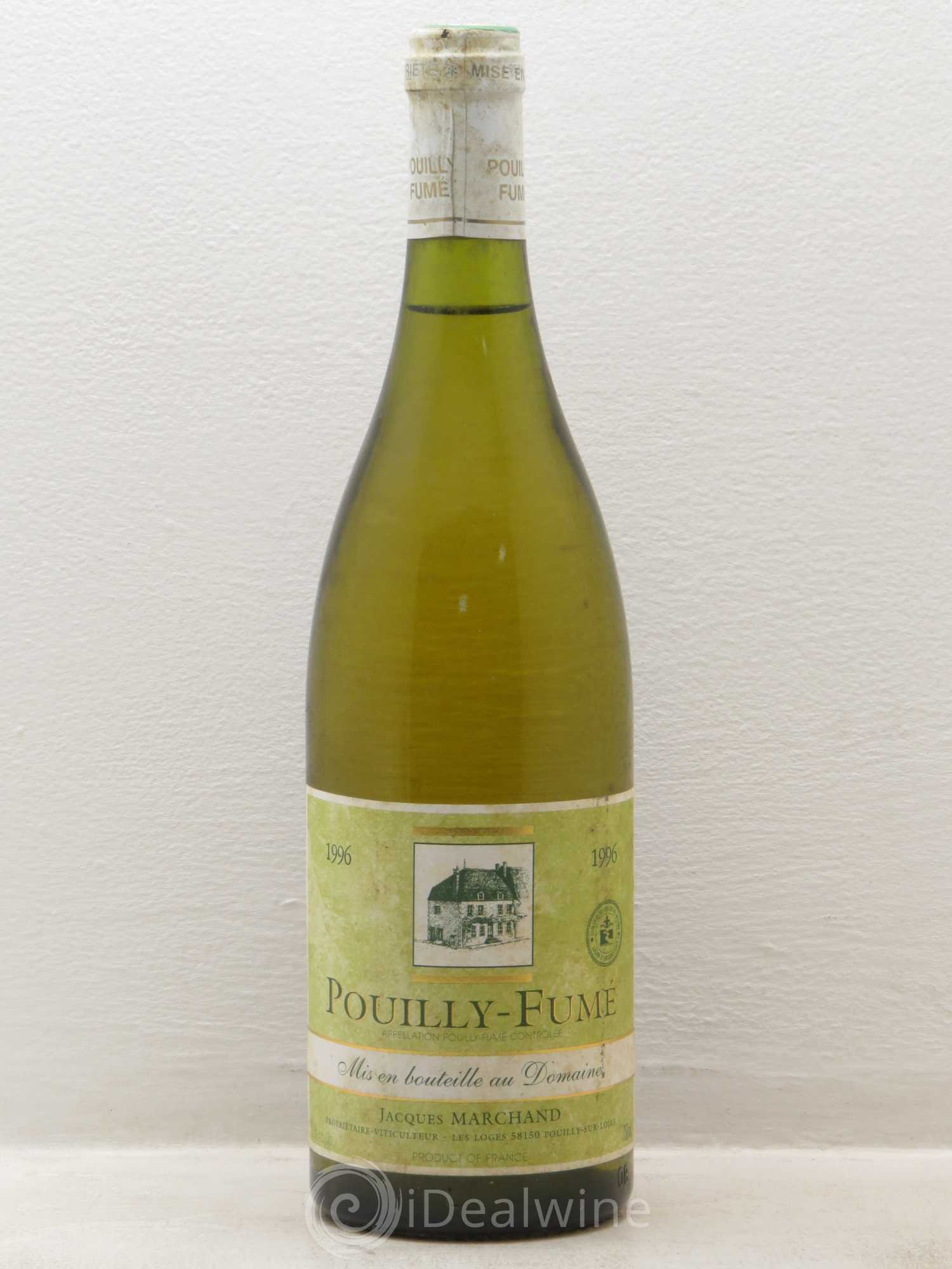 Pouilly-Fumé Jacques Marchand 1996 - Posten von 1 Flasche - 0