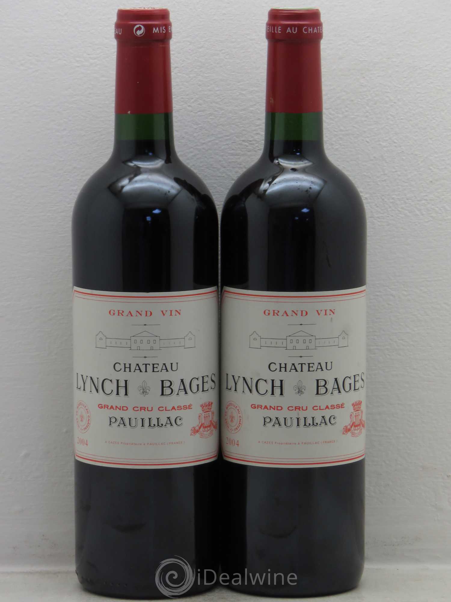 Château Lynch Bages 5ème Grand Cru Classé 2004 - Lot de 2 bouteilles - 0
