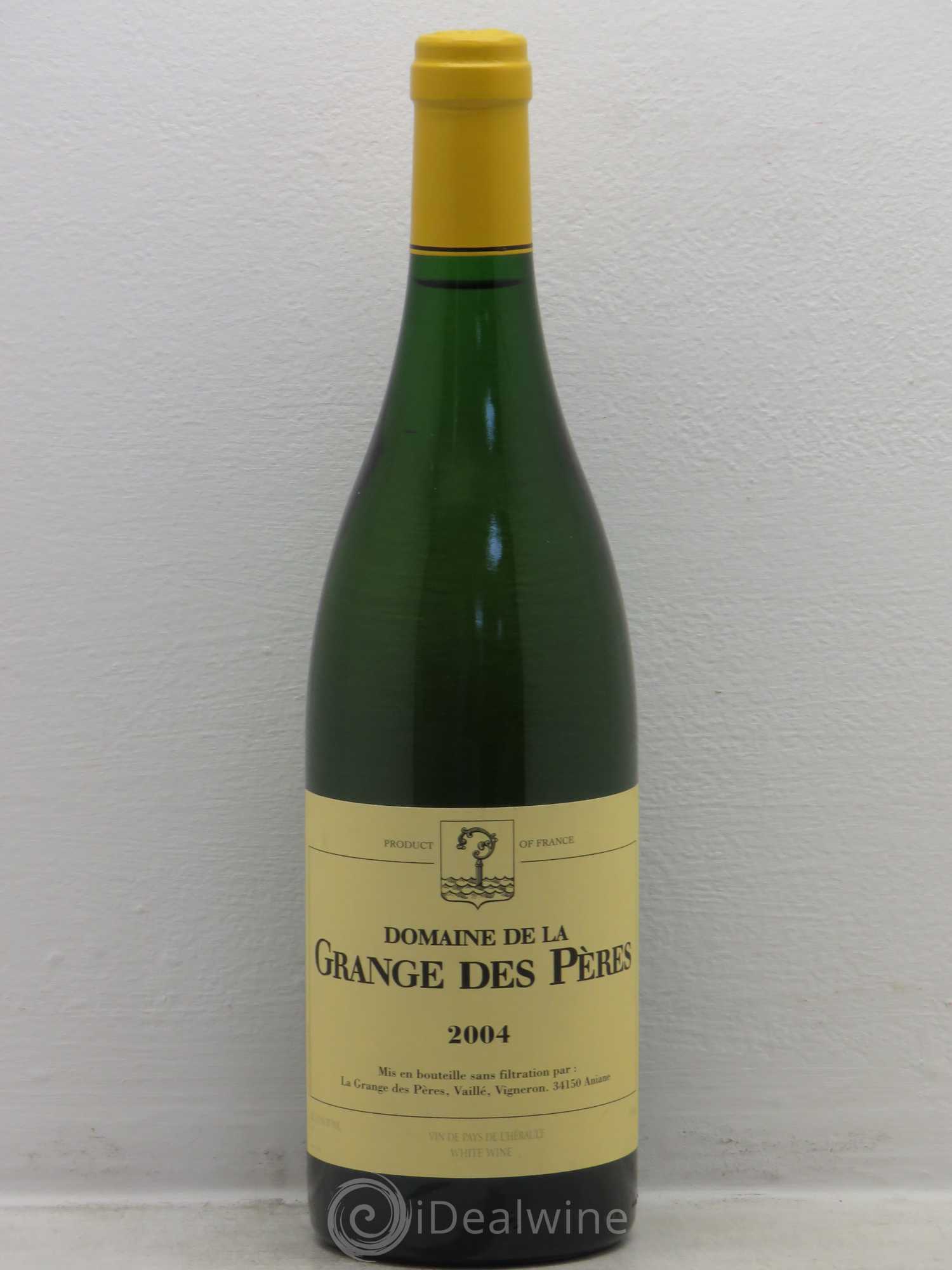 Pays d'Hérault Grange des Pères Laurent Vaillé 2004 - Lot de 1 bouteille - 0