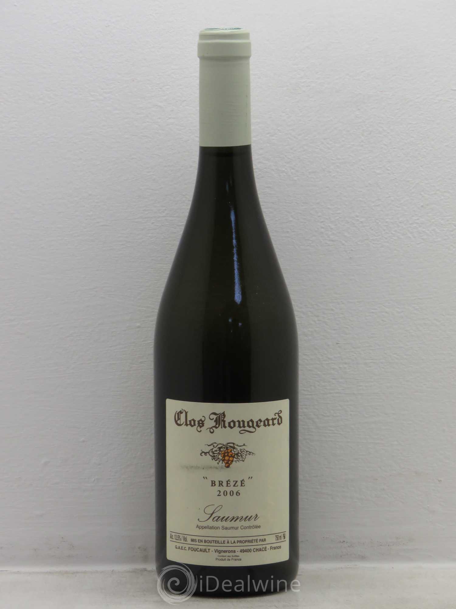 Saumur Brézé Clos Rougeard 2006 - Posten von 1 Flasche - 0