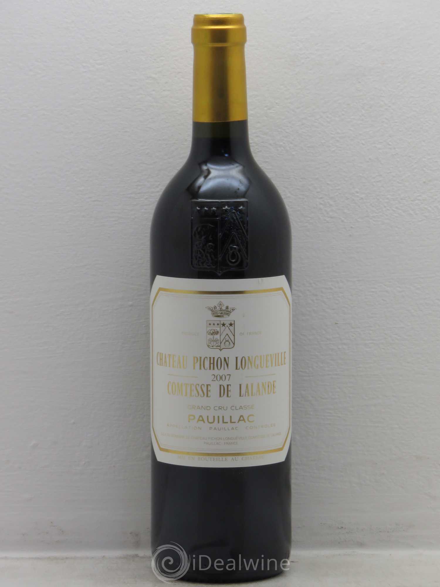 Château Pichon Longueville Comtesse de Lalande 2ème Grand Cru Classé 2007 - Lot de 1 bouteille - 0