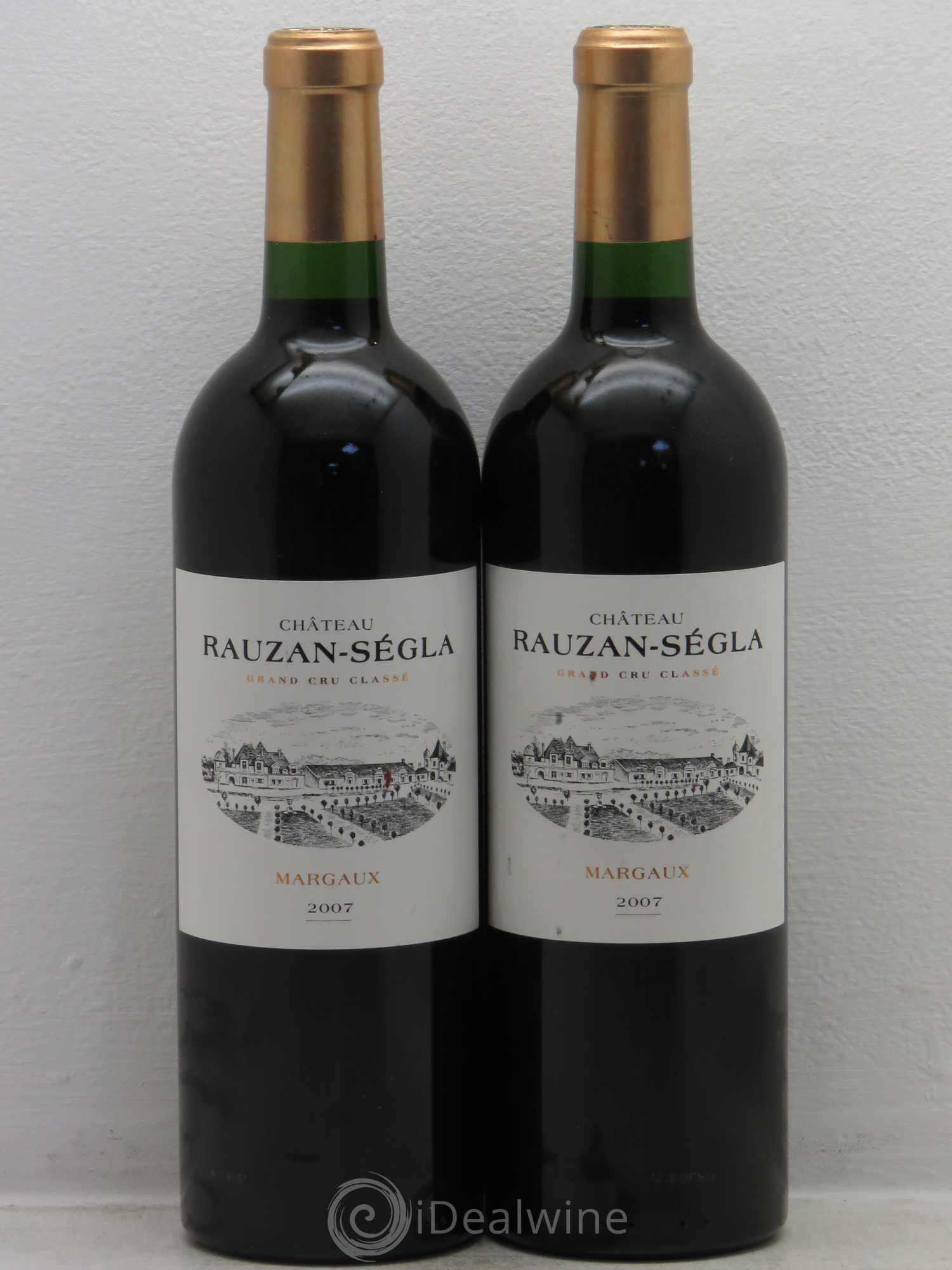 Château Rauzan Ségla Grand Cru Classé 2007 - Lot de 2 bouteilles - 0