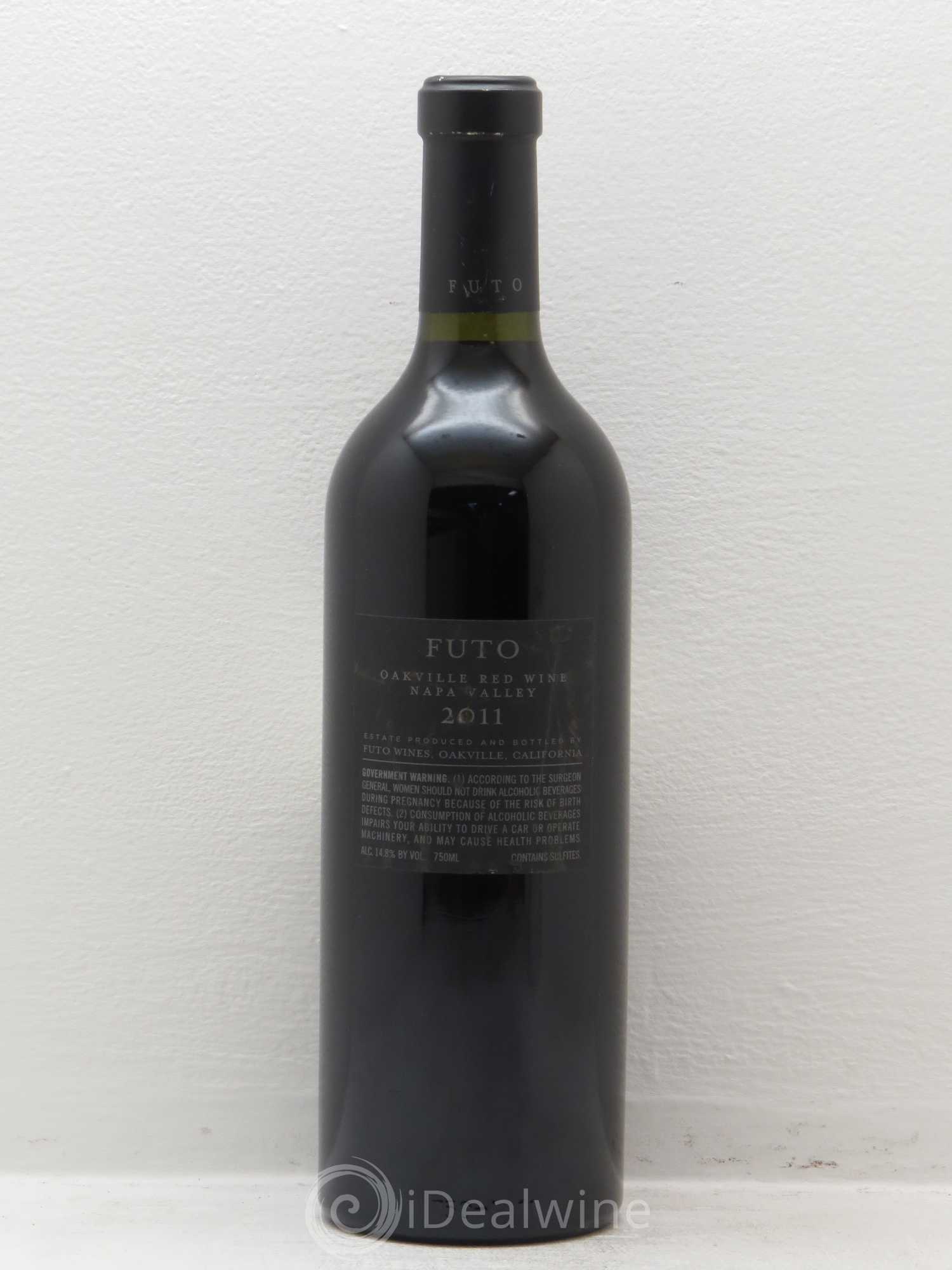 Oakville Futo Estate 2011 - Lot de 1 bouteille - 1