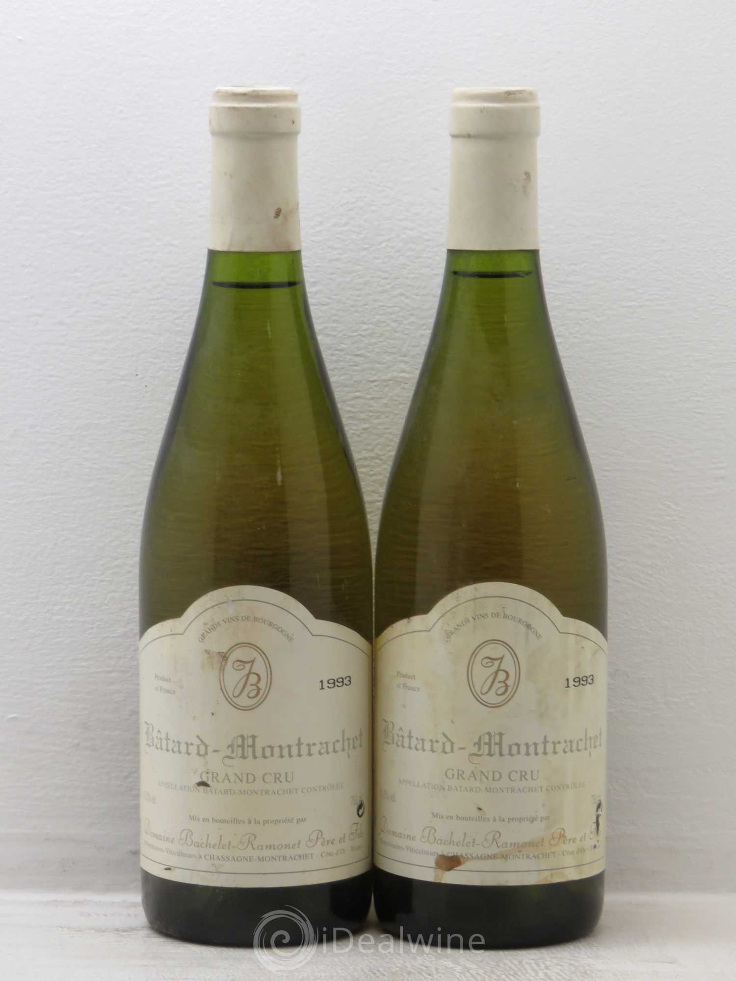 Bâtard-Montrachet Grand Cru Bachelet-Ramonet (Domaine) 1993 - Lot de 2 bouteilles - 0