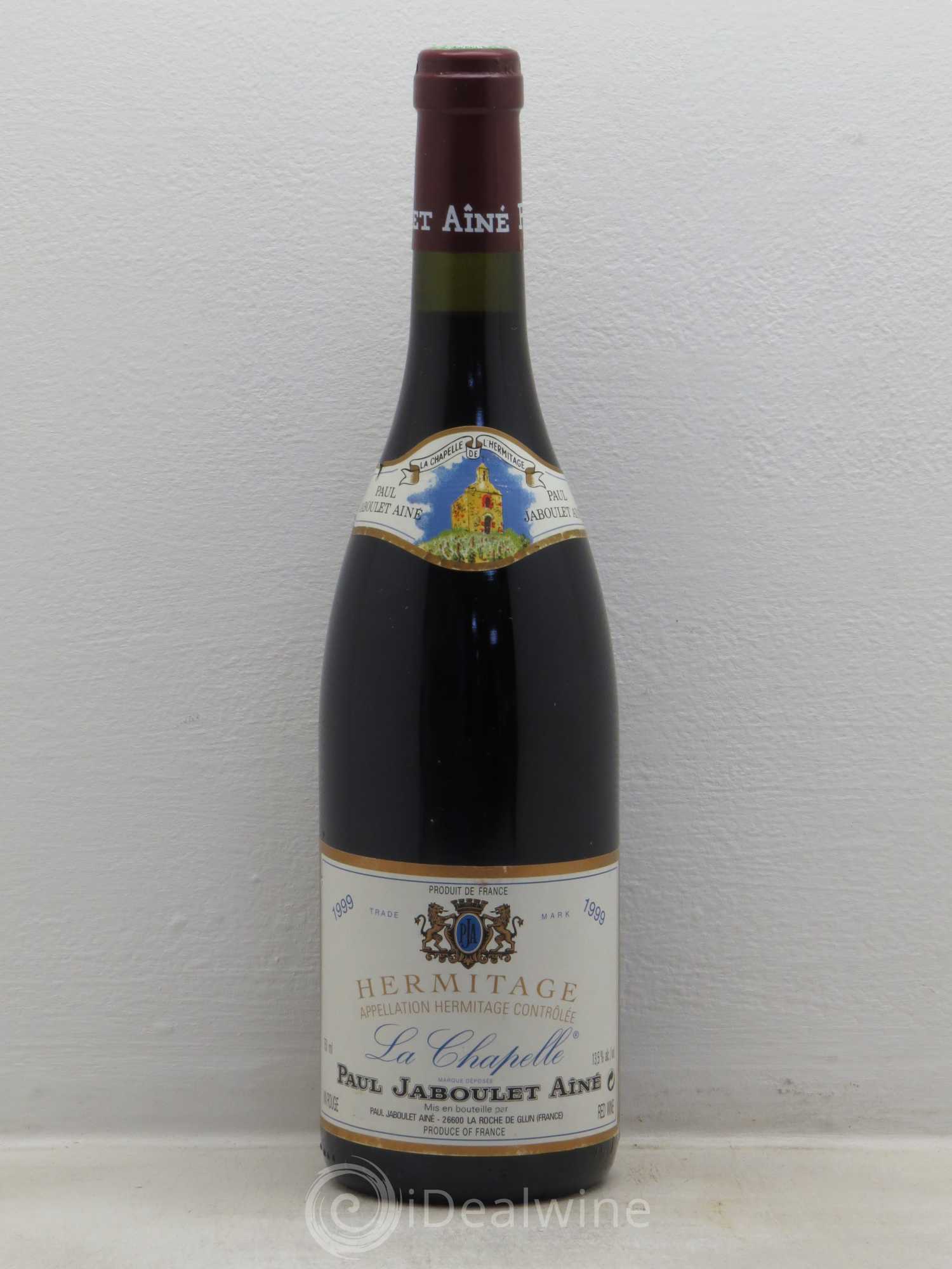 Hermitage La Chapelle Paul Jaboulet Ainé 1999 - Lot de 1 bouteille - 0