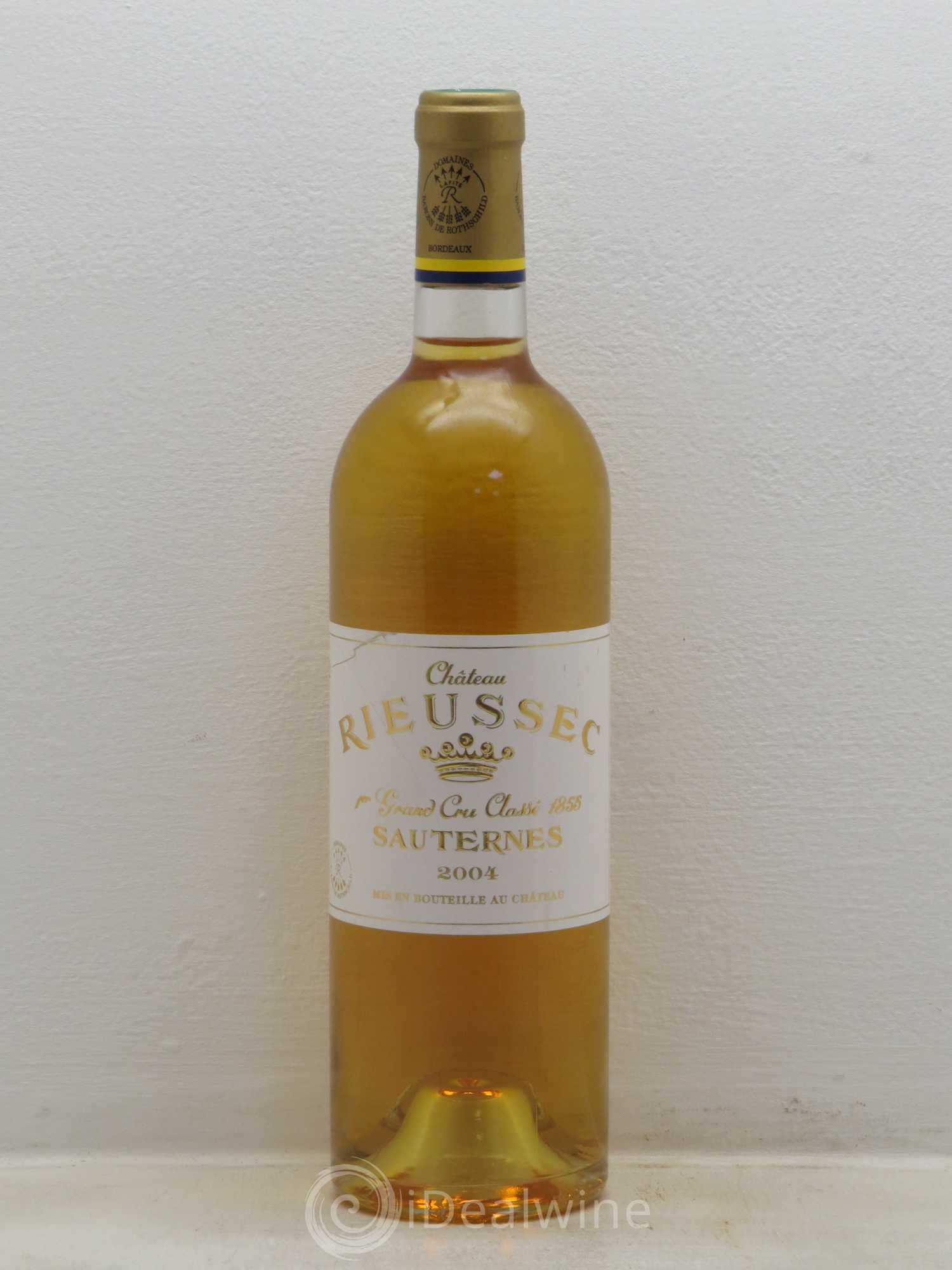 Château Rieussec 1er Grand Cru Classé 2004 - Posten von 1 Flasche - 0