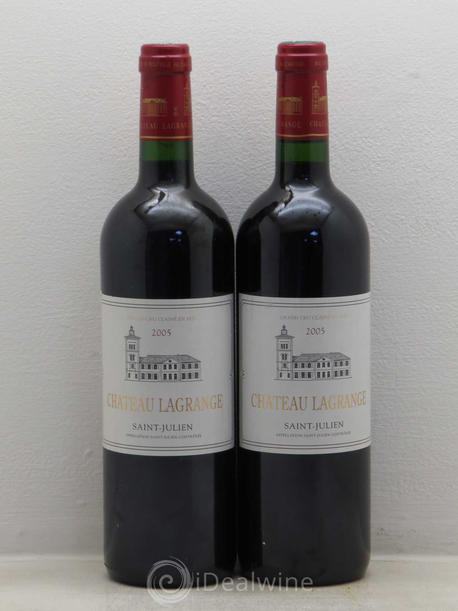 Château Lagrange 3ème Grand Cru Classé 2005 - Lot de 2 bouteilles - 0