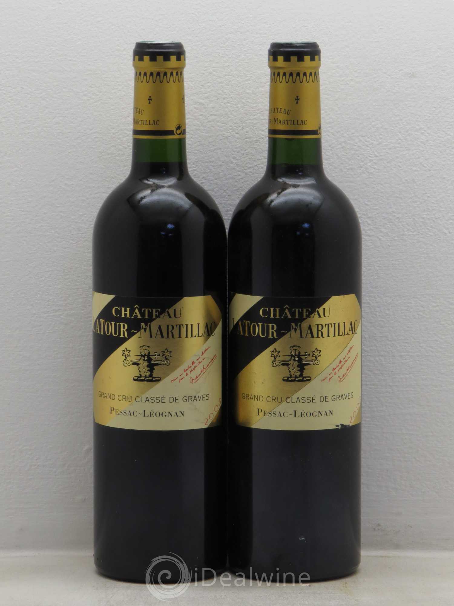 Château Latour-Martillac Cru Classé de Graves 2005 - Lot de 2 bouteilles - 0