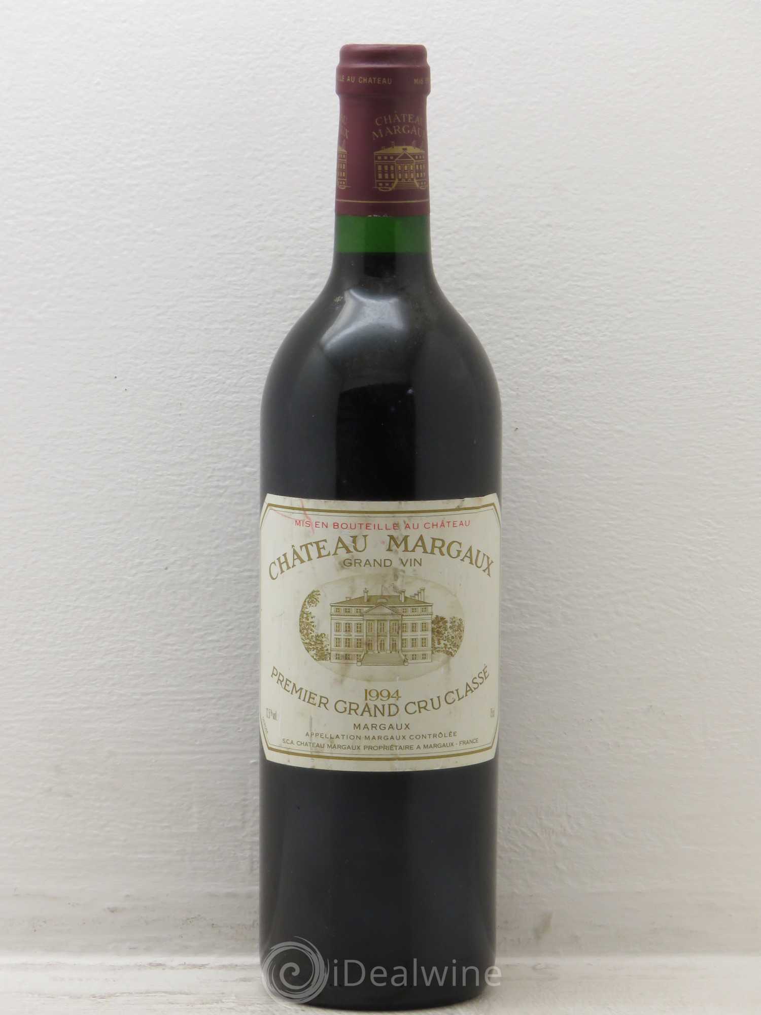 Château Margaux 1er Grand Cru Classé 1994 - Lot de 1 bouteille - 0