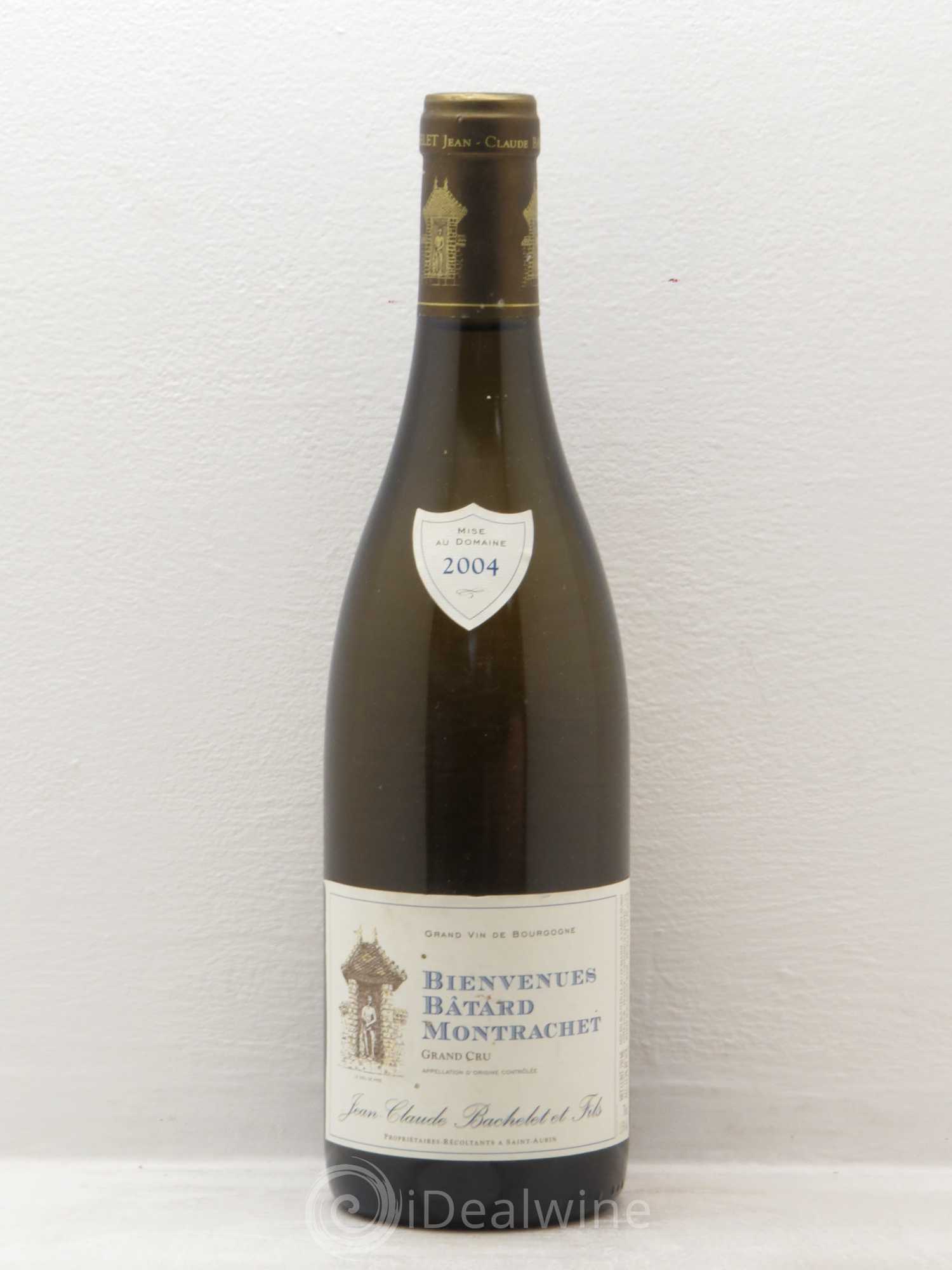 Bienvenues-Bâtard-Montrachet Grand Cru JC Bachelet 2004 - Lot de 1 bouteille - 0