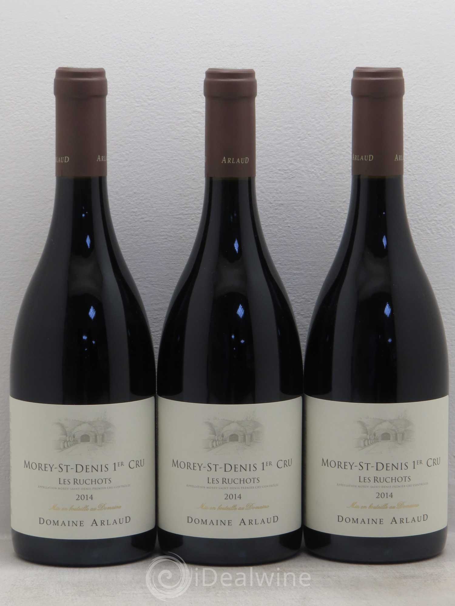 Morey-Saint-Denis 1er Cru Domaine Arlaud 2014 - Lot de 3 bouteilles - 0