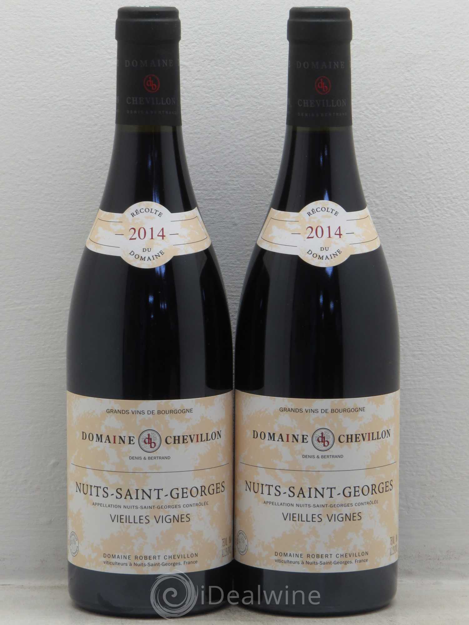 Nuits-Saint-Georges Vieilles vignes Robert Chevillon 2014 - Lot de 2 bouteilles - 0