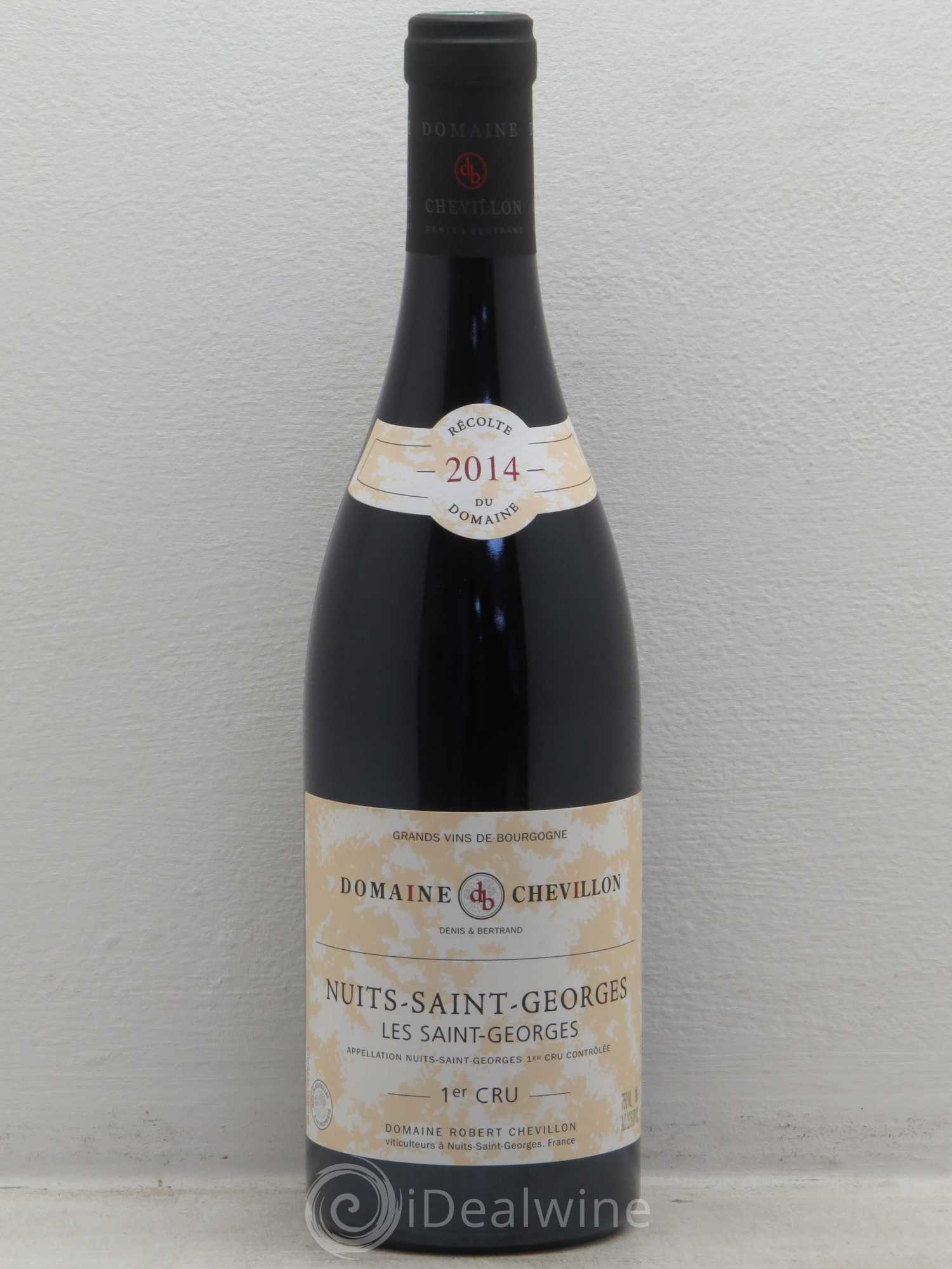 Nuits-Saint-Georges 1er Cru Les Saint Georges Robert Chevillon 2014 - Lot de 1 bouteille - 0